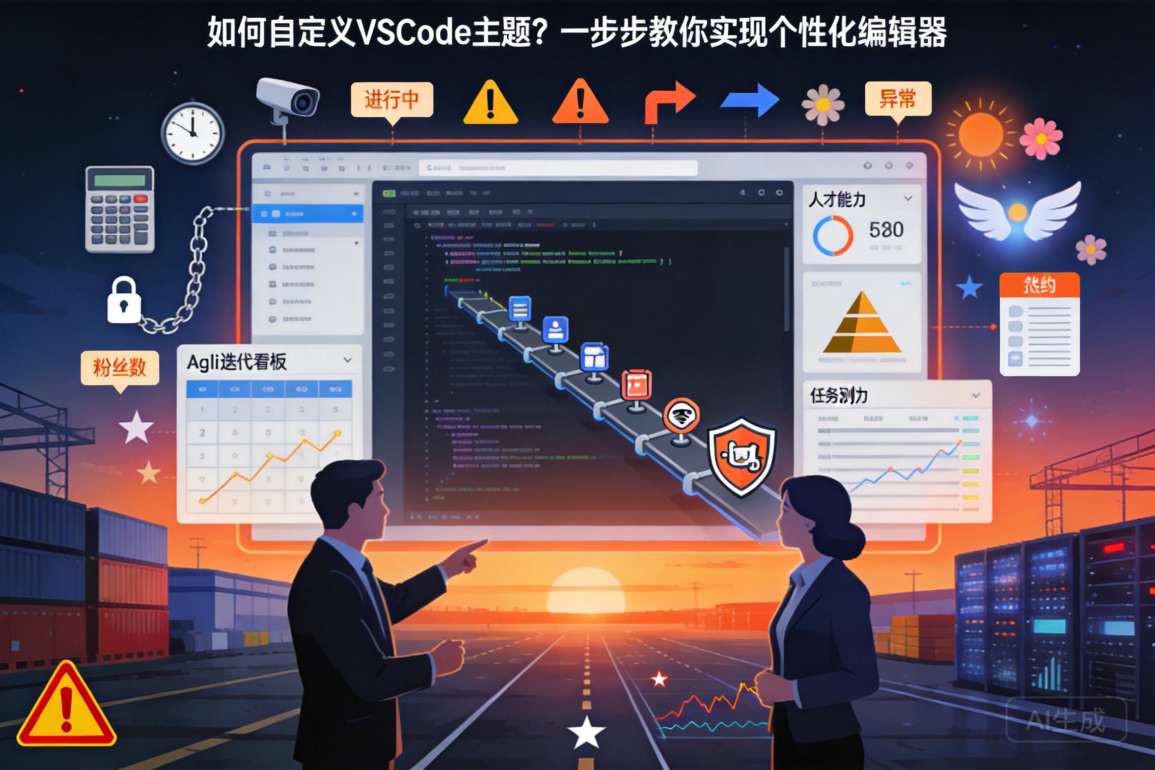 如何自定义VSCode主题？一步步教你实现个性化编辑器