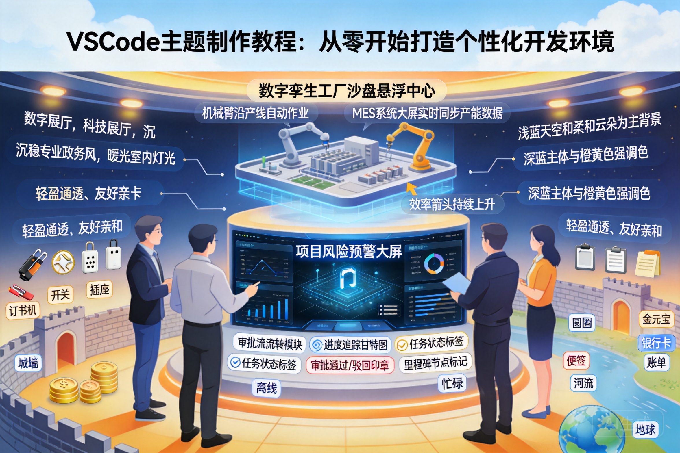VSCode主题制作教程：从零开始打造个性化开发环境