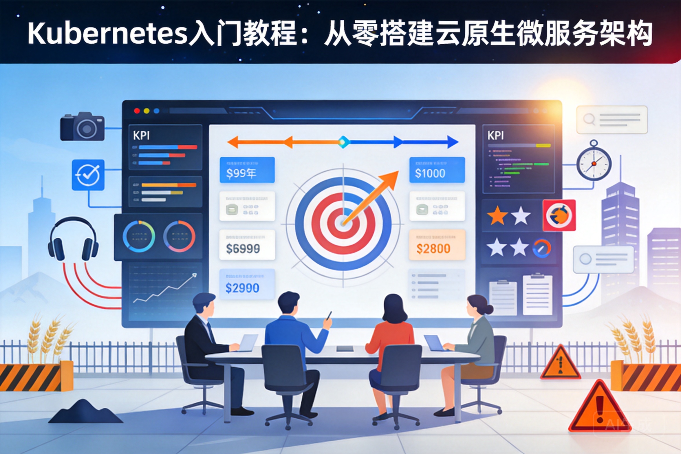 Kubernetes入门教程：从零搭建云原生微服务架构