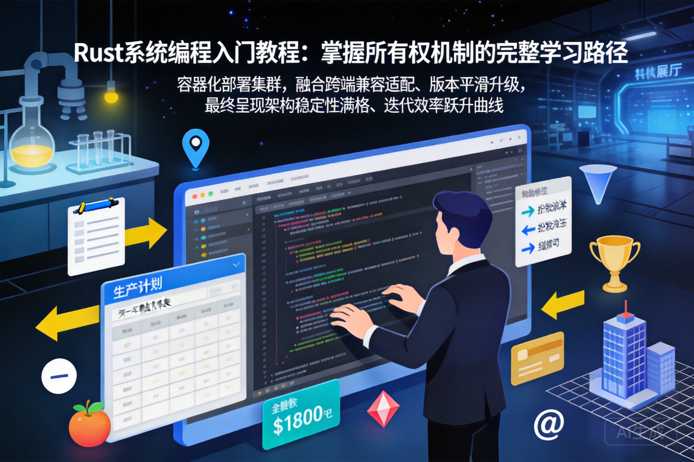 Rust系统编程入门教程：掌握所有权机制的完整学习路径