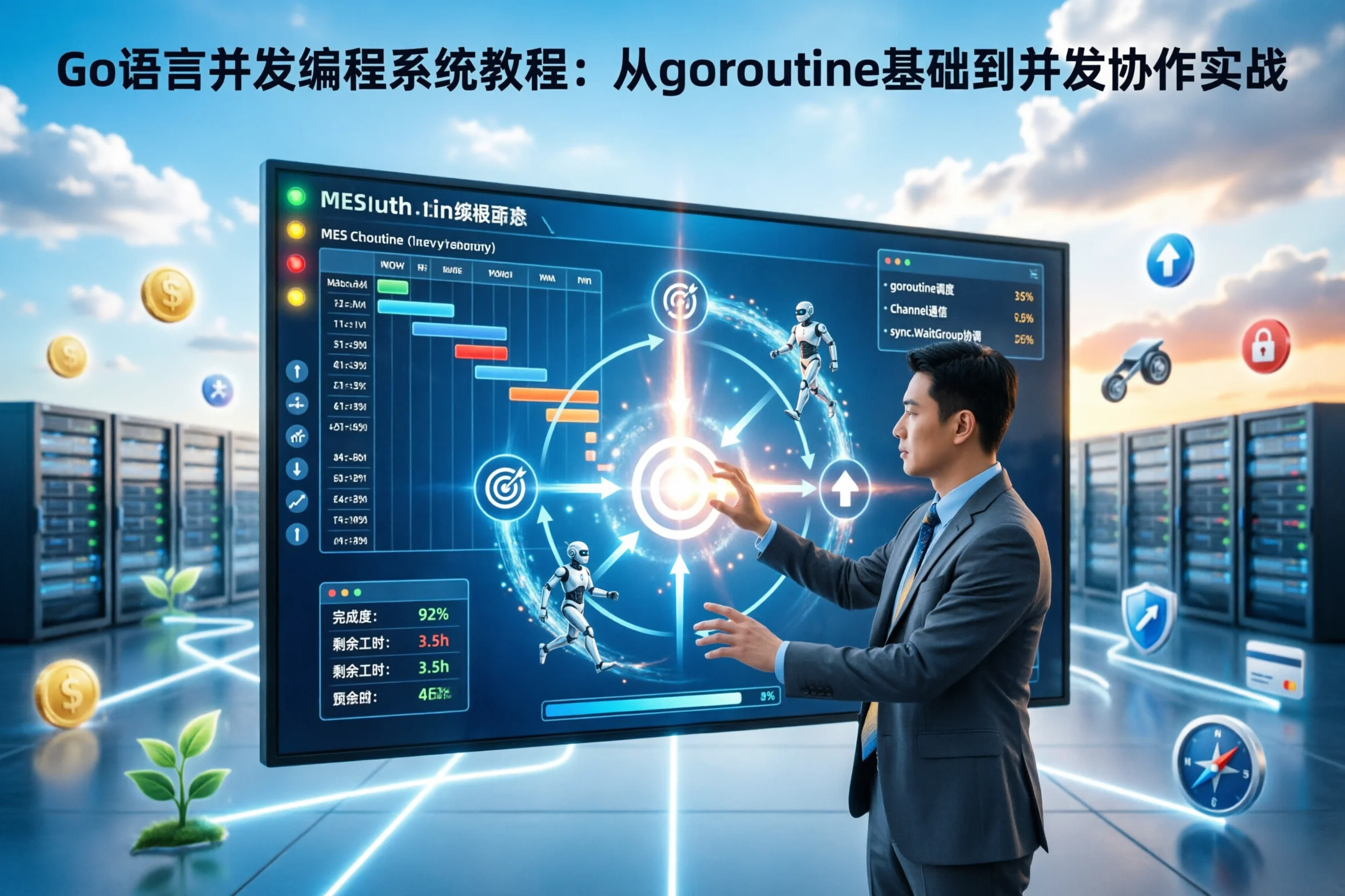 Go语言并发编程系统教程：从goroutine基础到并发协作实战
