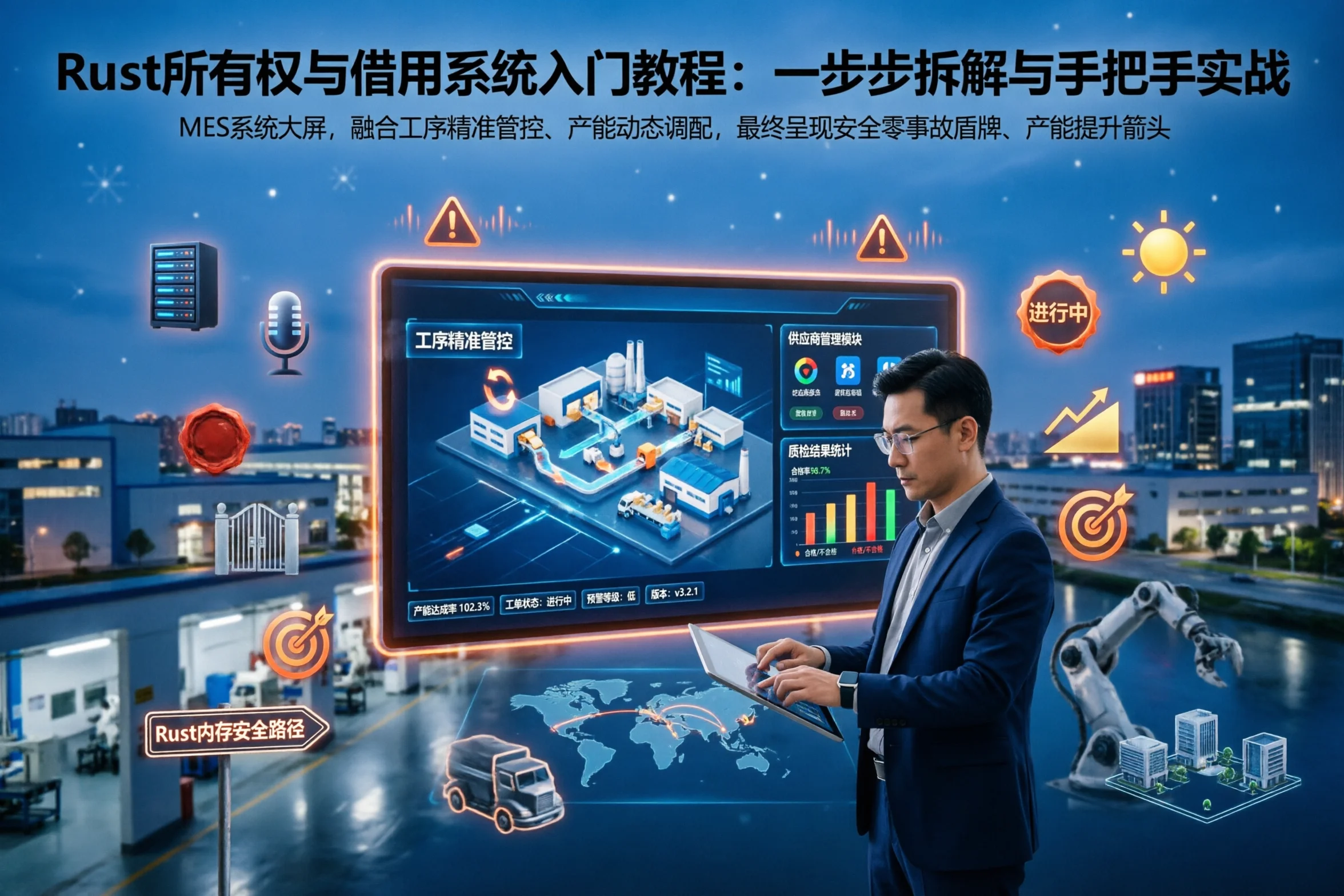 Rust所有权与借用系统入门教程：一步步拆解与手把手实战