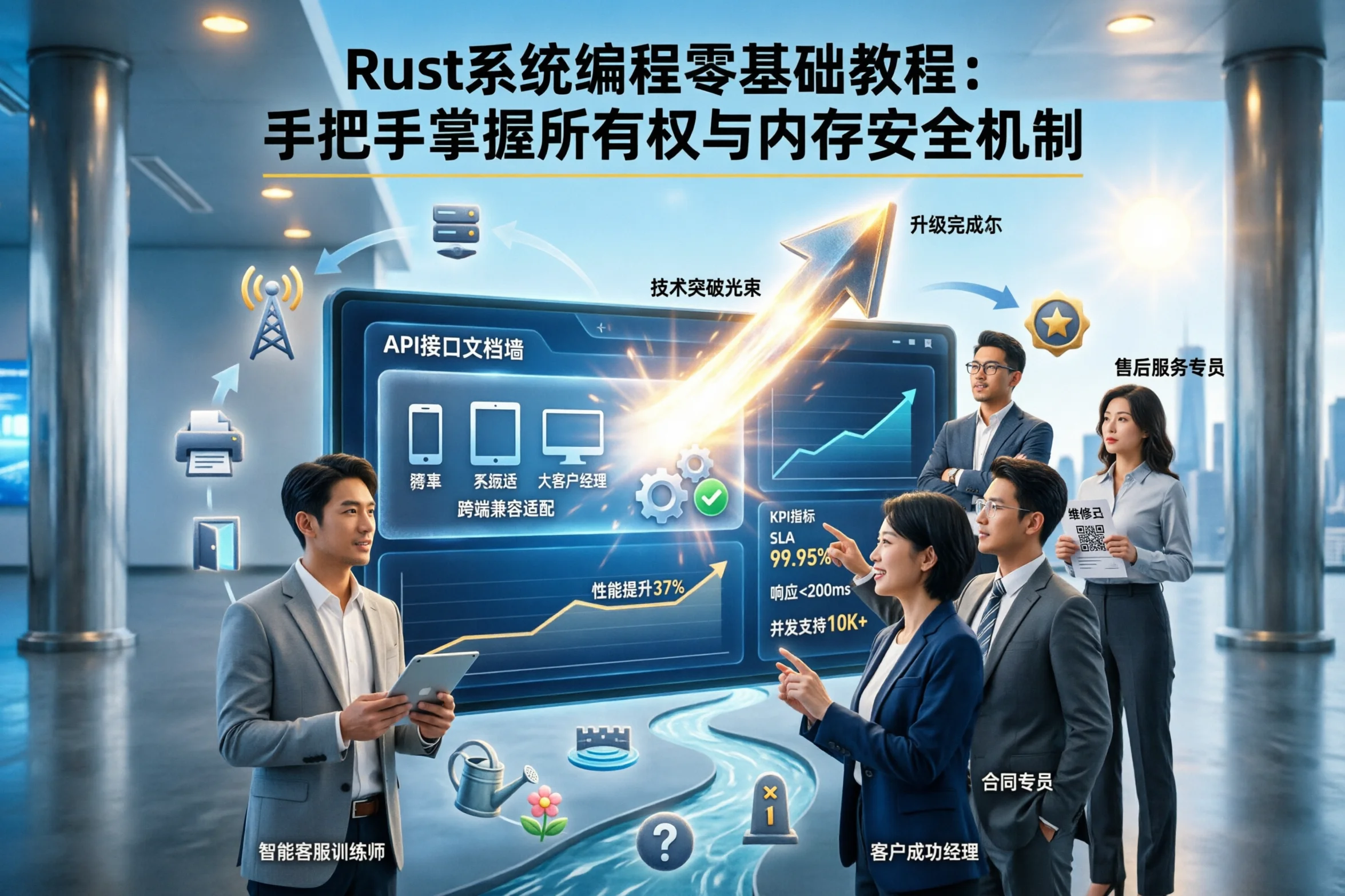 Rust系统编程零基础教程：手把手掌握所有权与内存安全机制