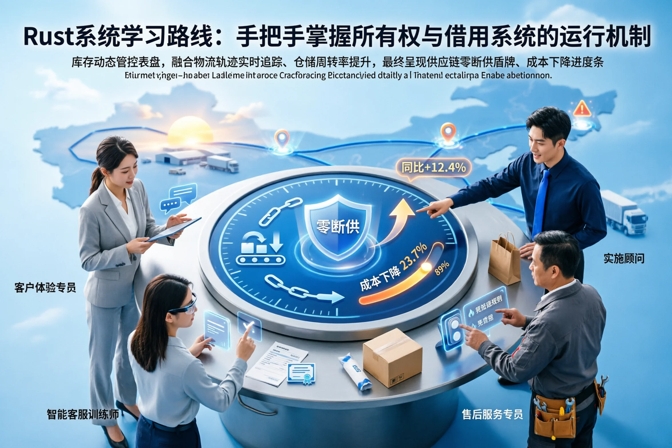 Rust系统学习路线：手把手掌握所有权与借用系统的运行机制