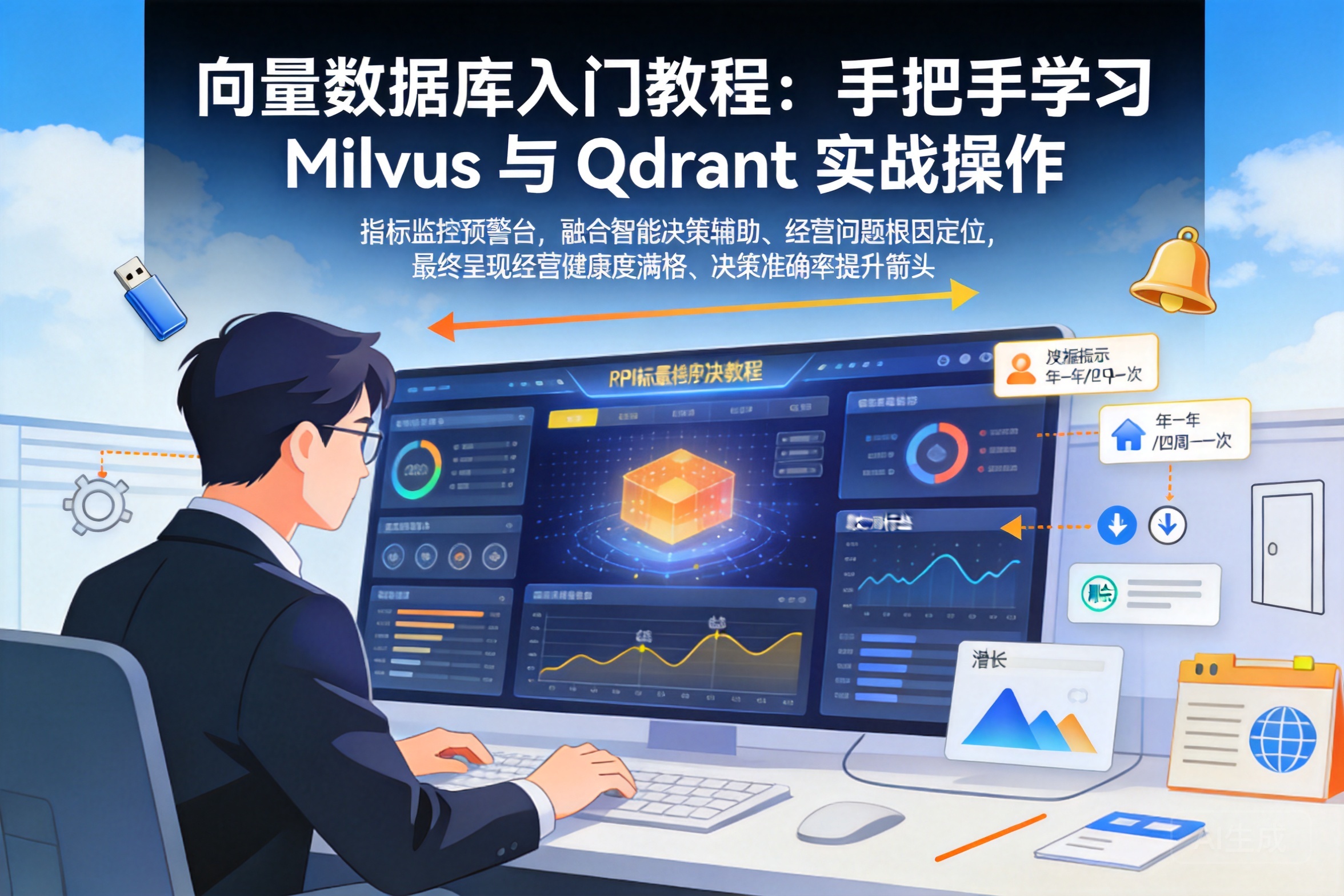 向量数据库入门教程：手把手学习 Milvus 与 Qdrant 实战操作