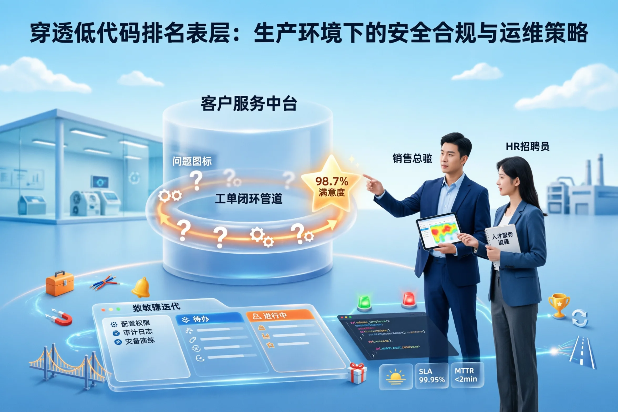 穿透低代码排名表层：生产环境下的安全合规与运维策略
