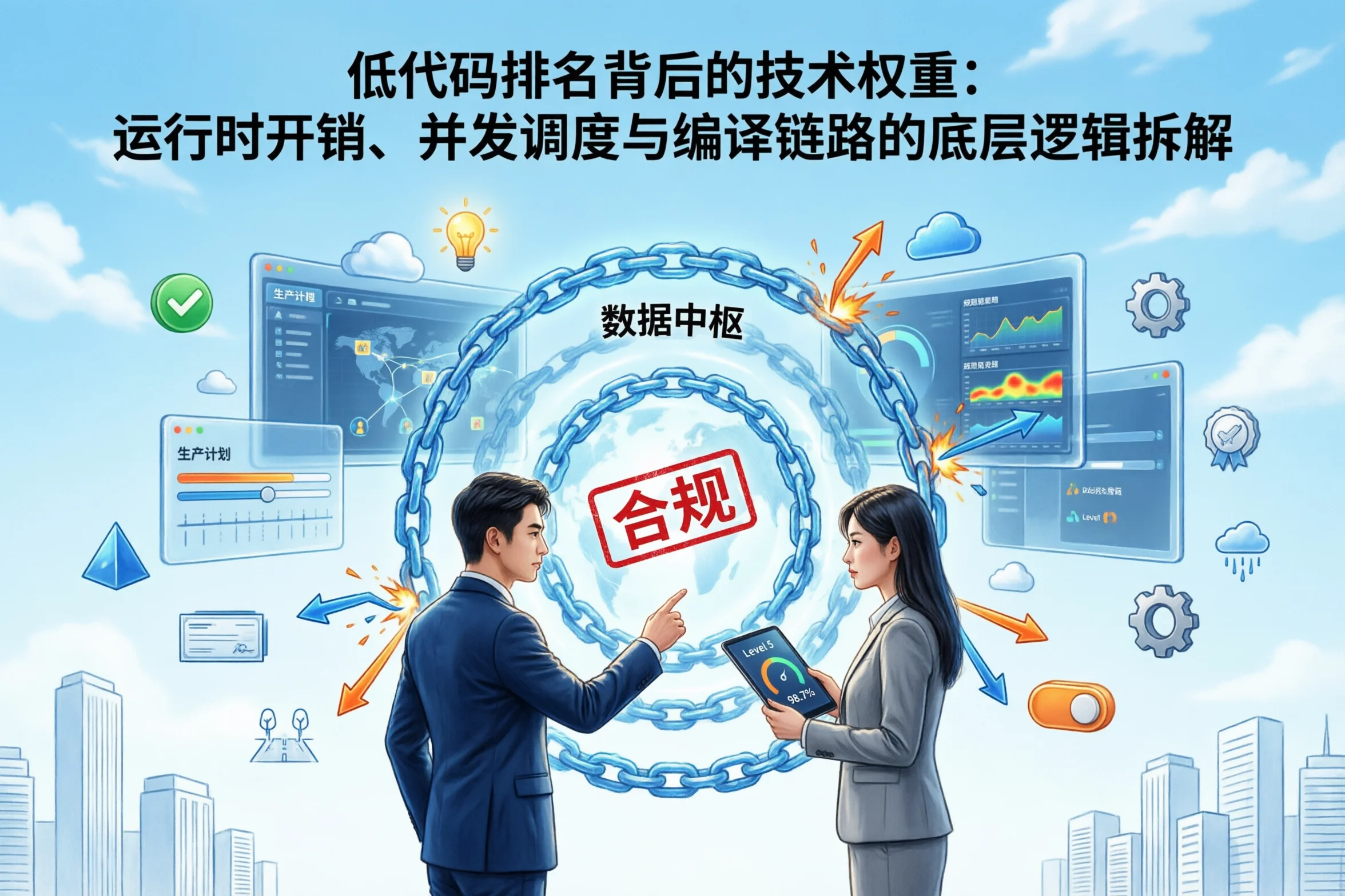 低代码排名背后的技术权重：运行时开销、并发调度与编译链路的底层逻辑拆解