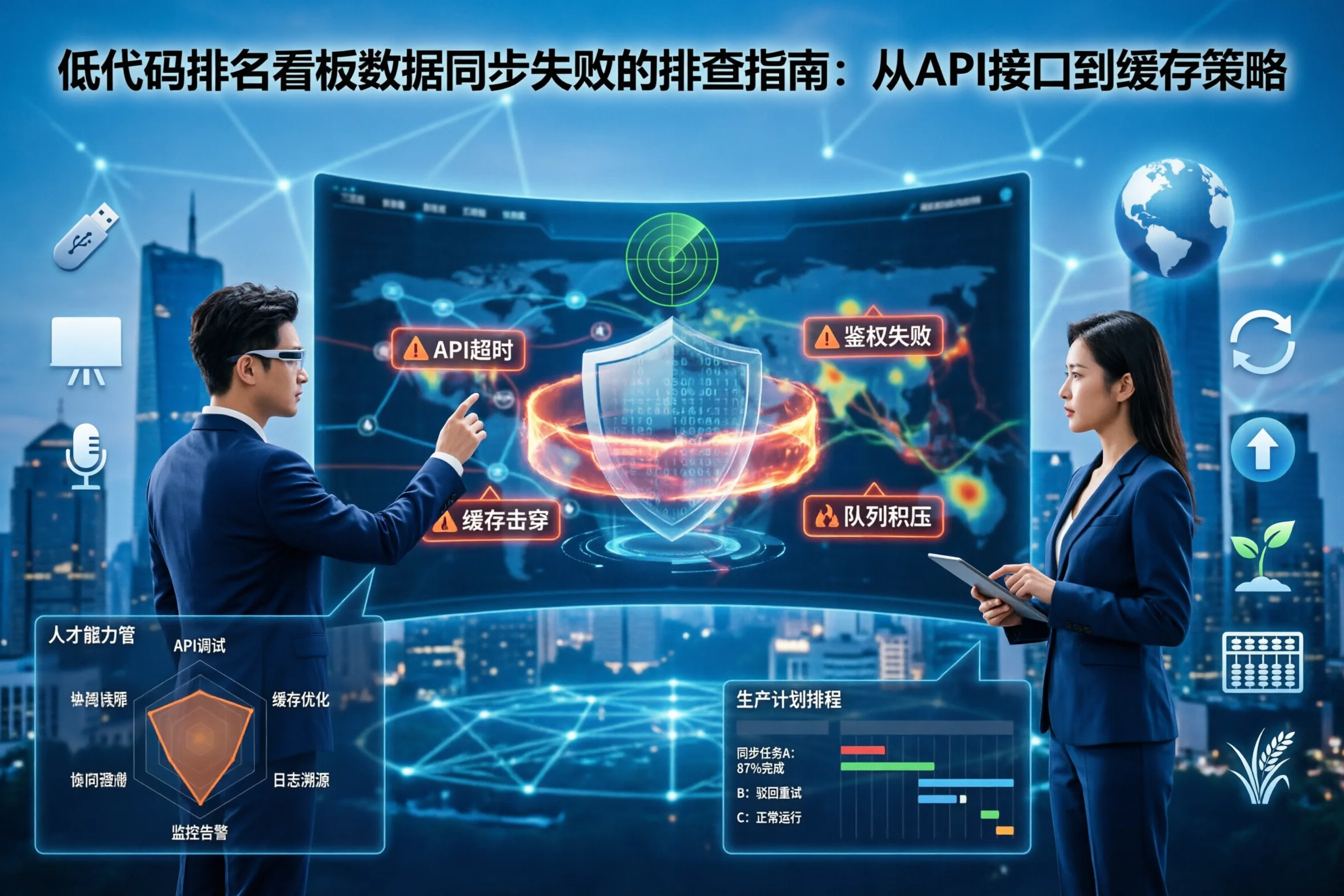低代码排名看板数据同步失败的排查指南：从API接口到缓存策略