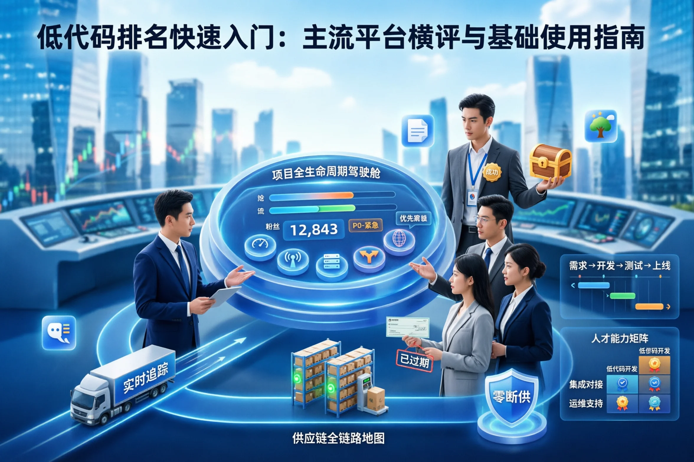 低代码排名快速入门：主流平台横评与基础使用指南