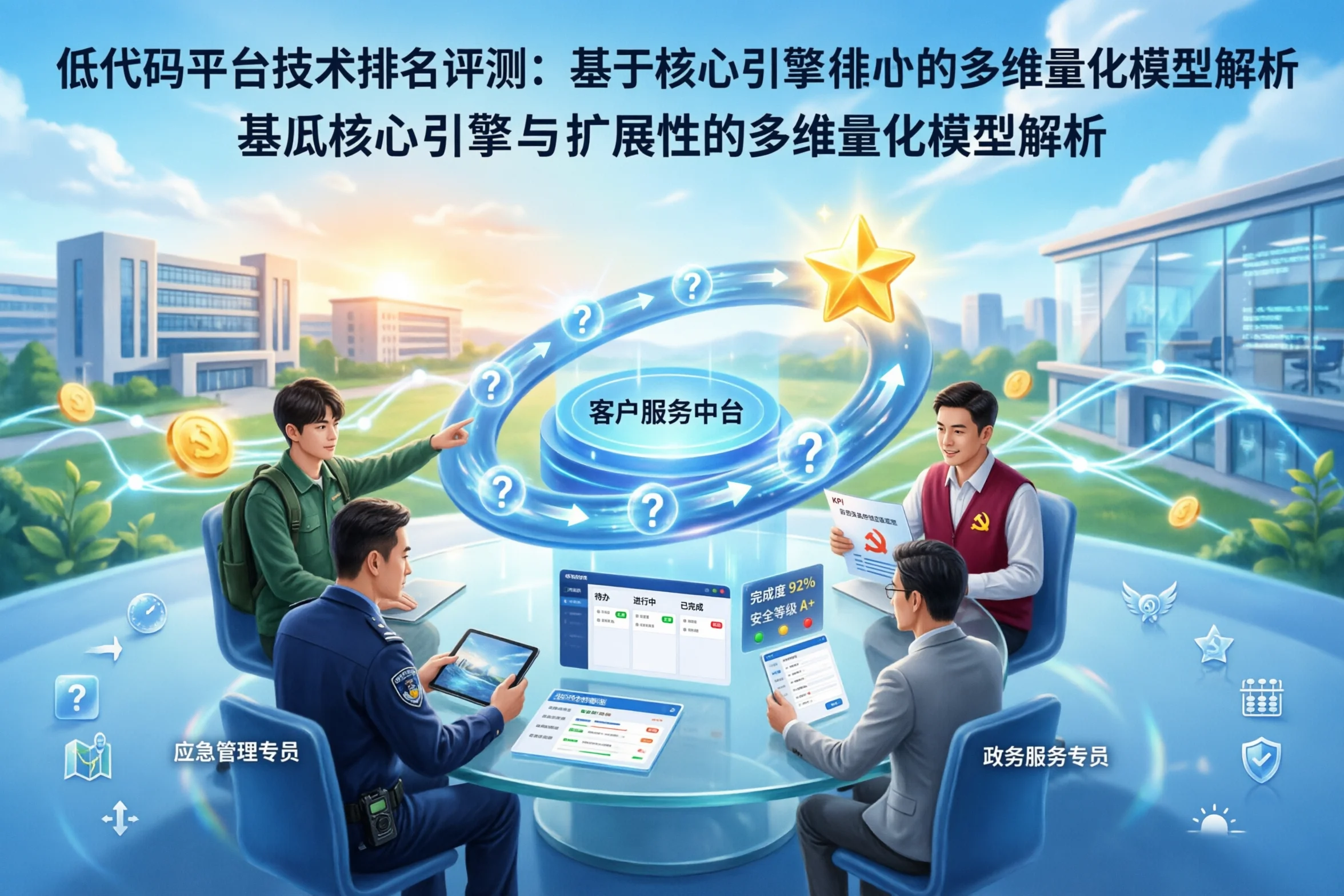 低代码平台技术排名评测：基于核心引擎与扩展性的多维量化模型解析