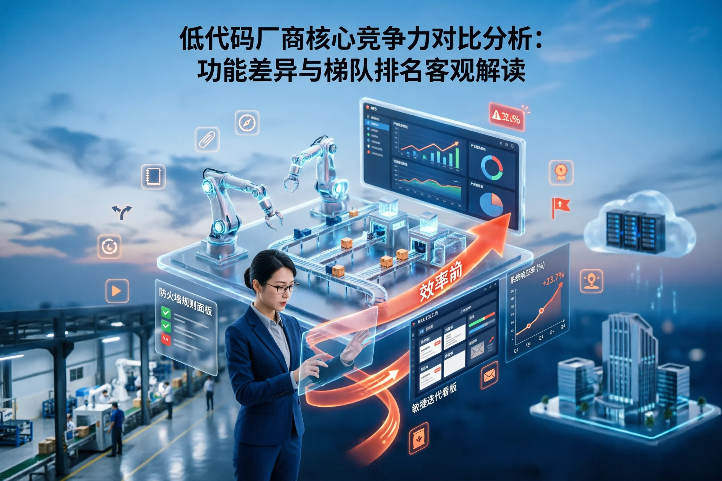 低代码厂商核心竞争力对比分析：功能差异与梯队排名客观解读