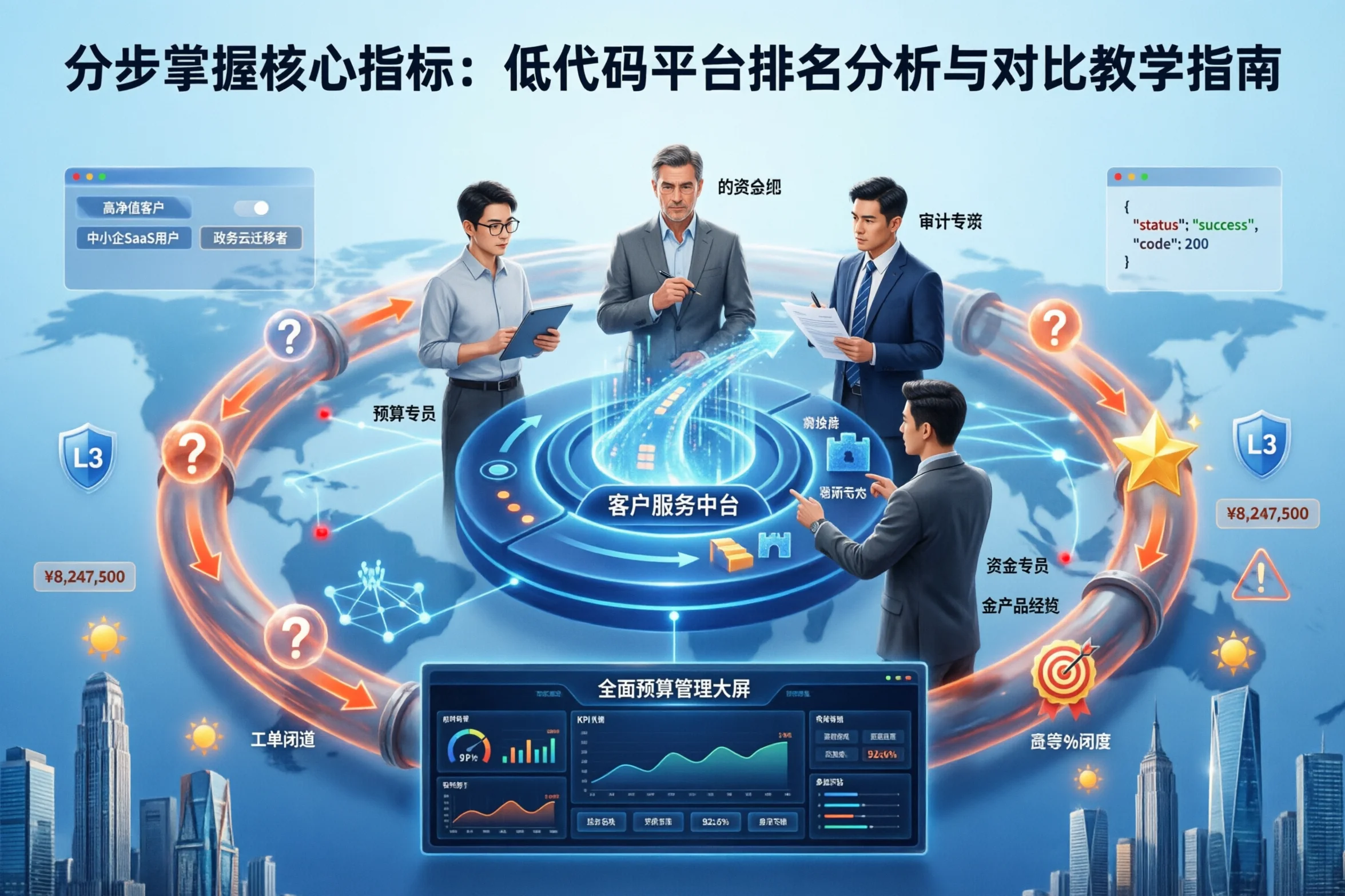 分步掌握核心指标：低代码平台排名分析与对比教学指南