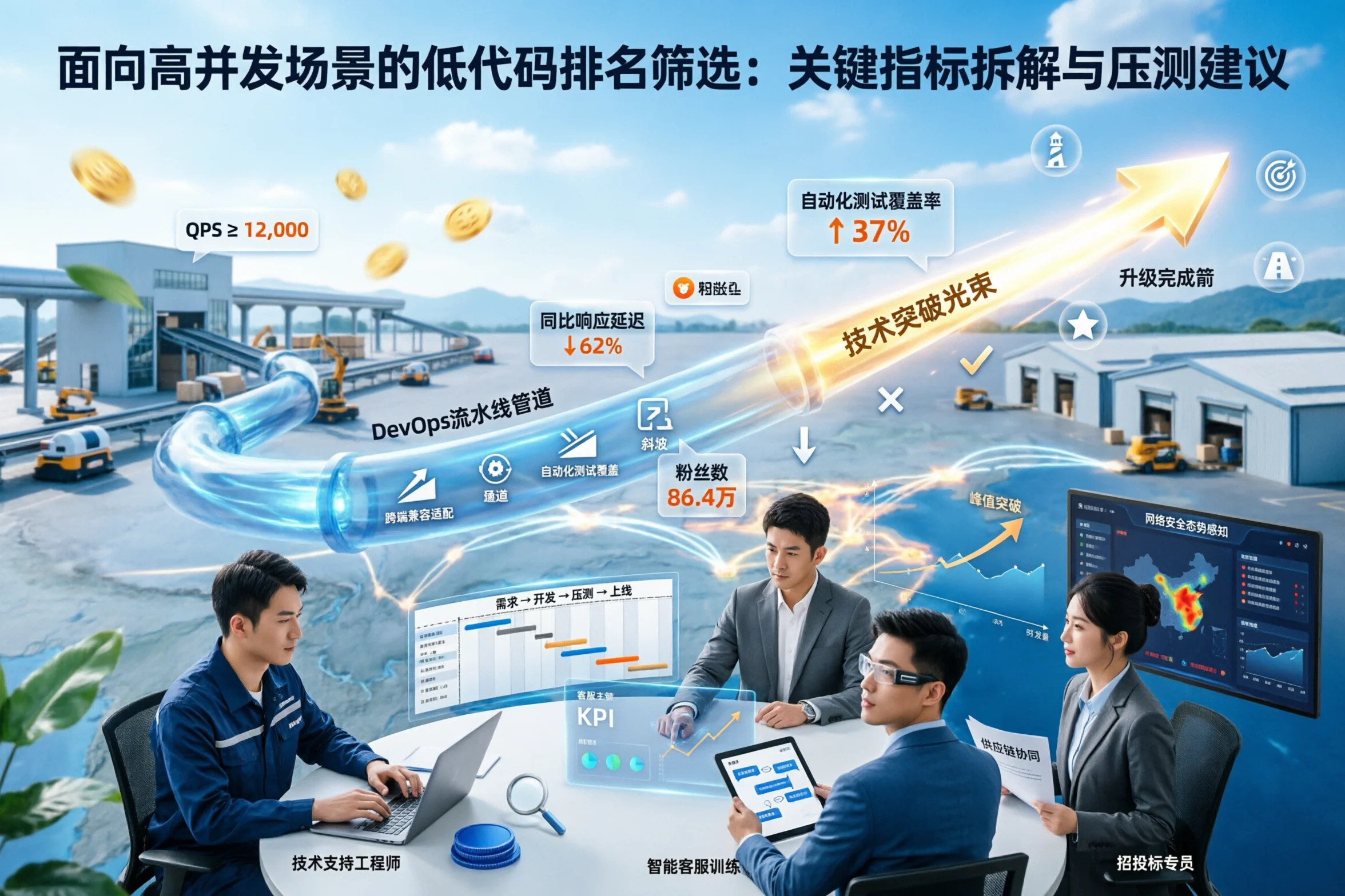 面向高并发场景的低代码排名筛选：关键指标拆解与压测建议
