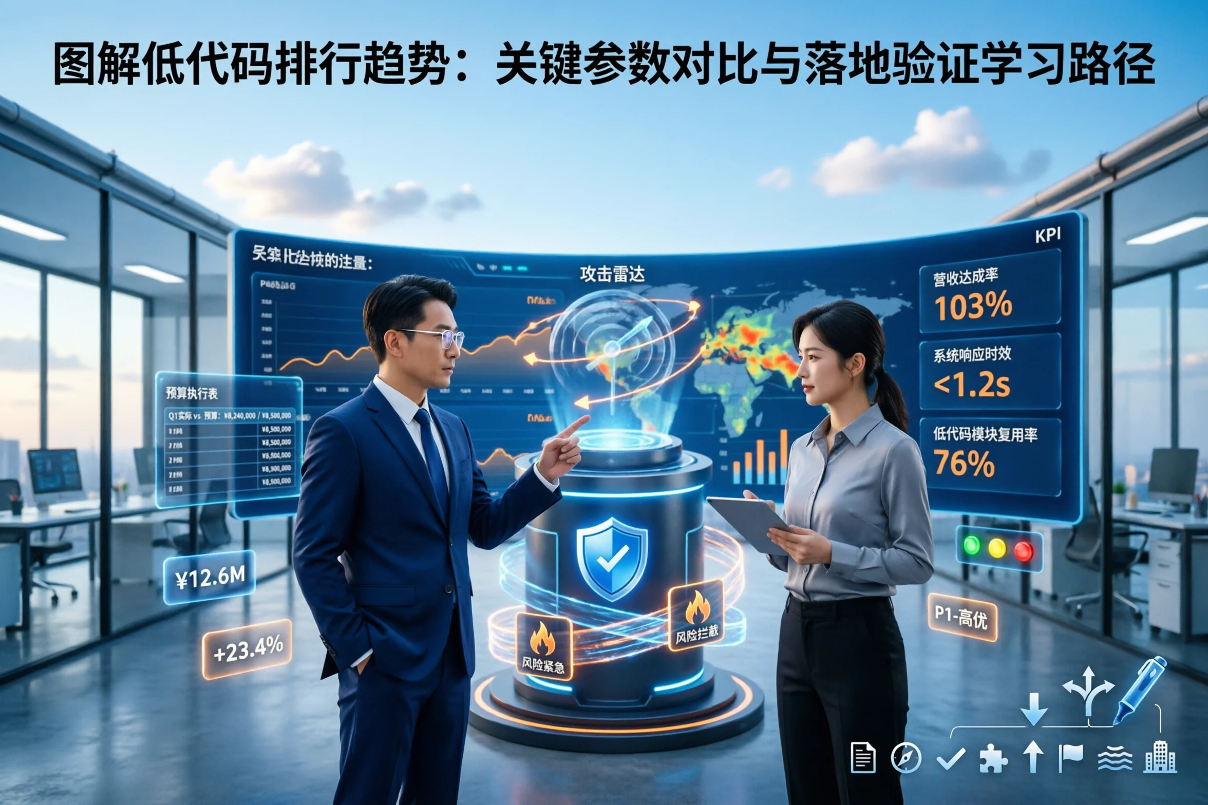 图解低代码排行趋势：关键参数对比与落地验证学习路径