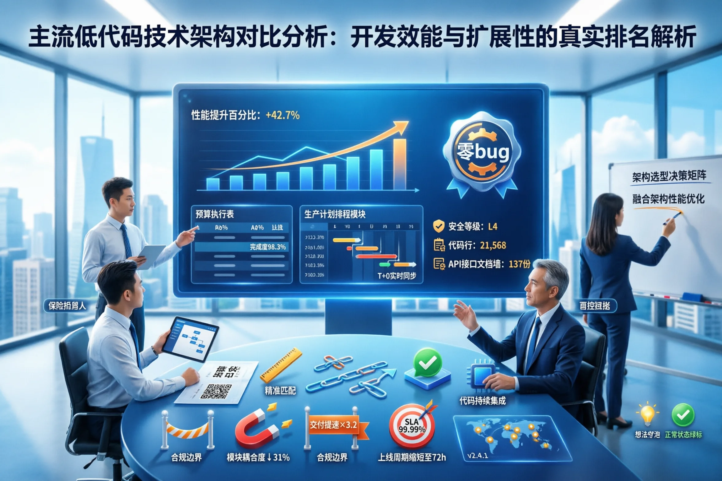 主流低代码技术架构对比分析：开发效能与扩展性的真实排名解析