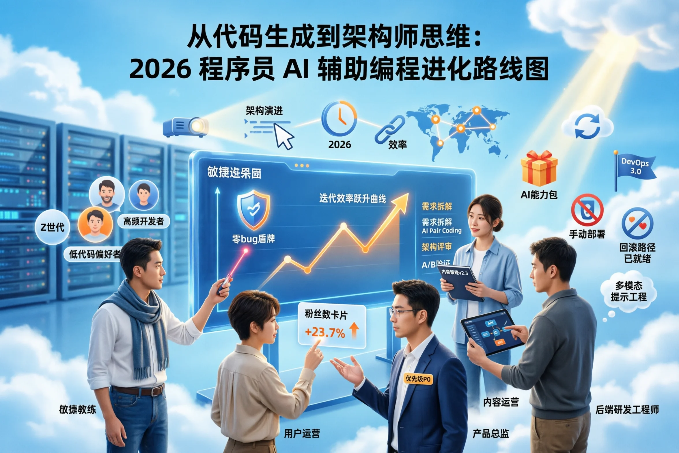 从代码生成到架构师思维：2026 程序员 AI 辅助编程进化路线图