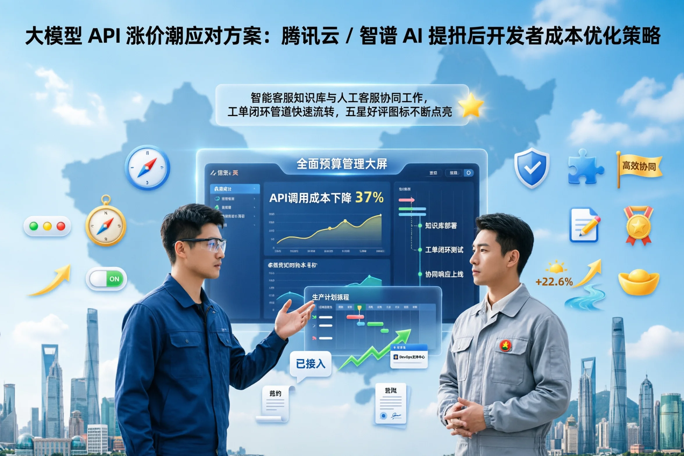 大模型 API 涨价潮应对方案：腾讯云 / 智谱 AI 提价后开发者成本优化策略