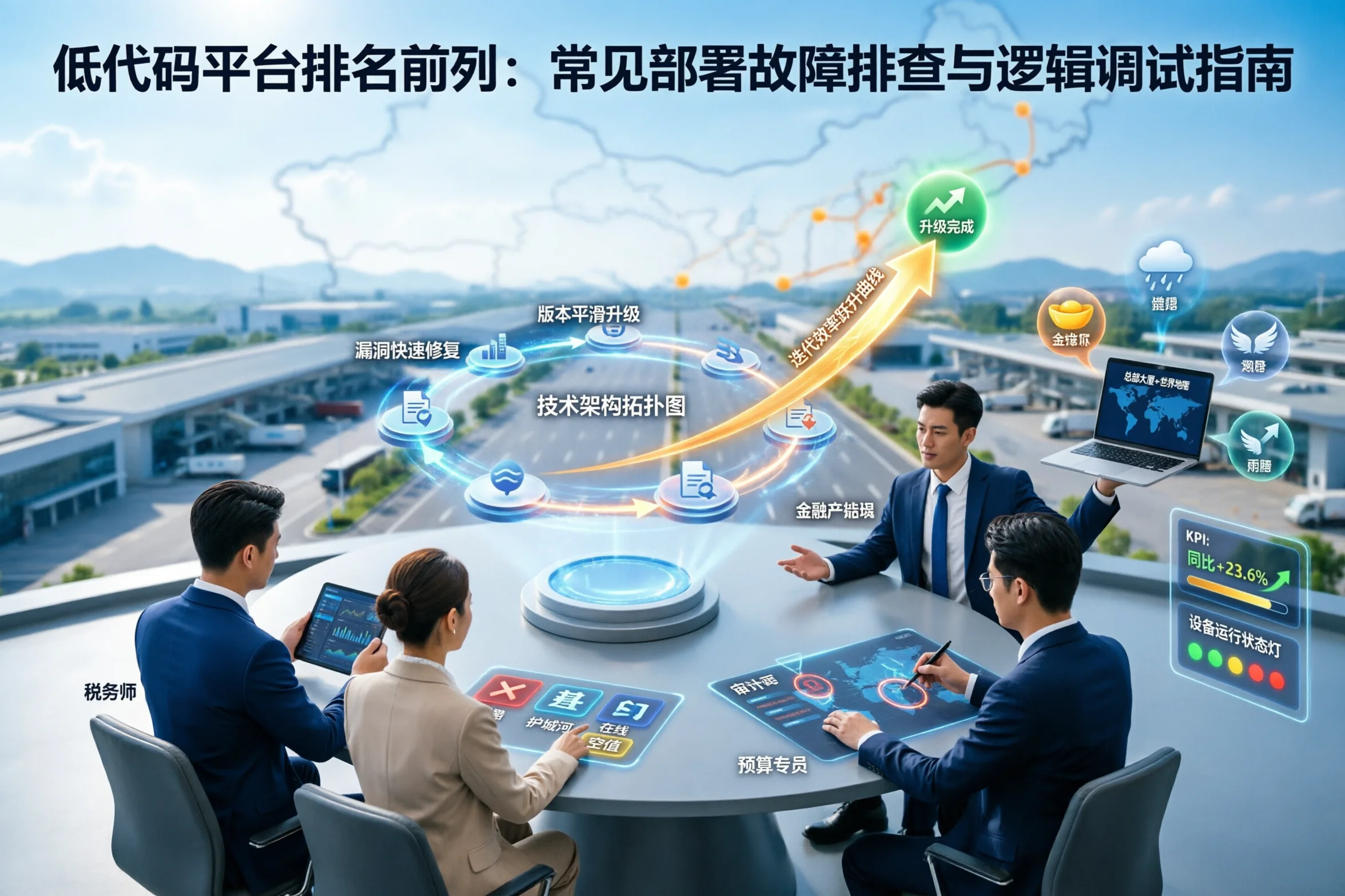 低代码平台排名前列：常见部署故障排查与逻辑调试指南