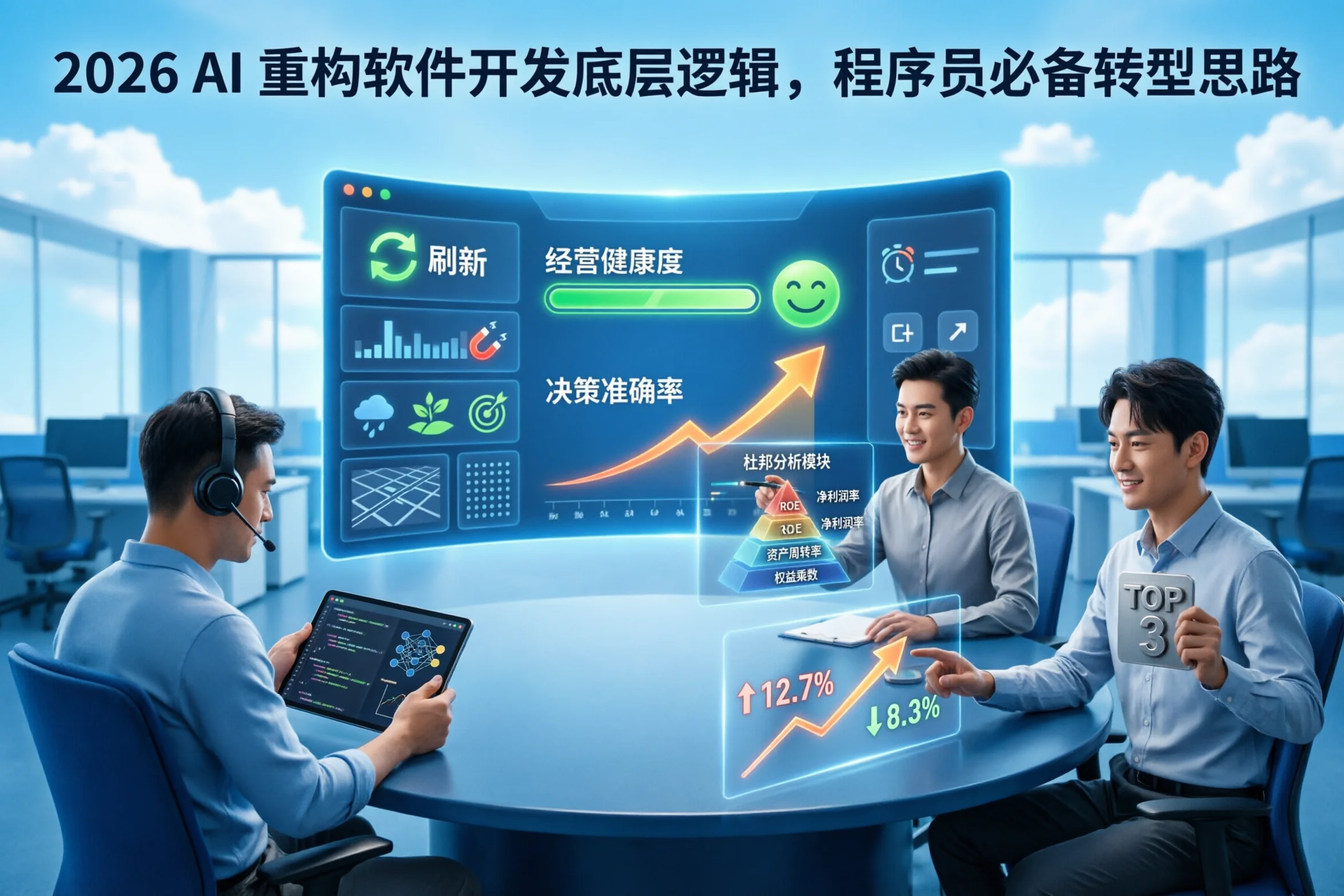 2026 AI 重构软件开发底层逻辑，程序员必备转型思路