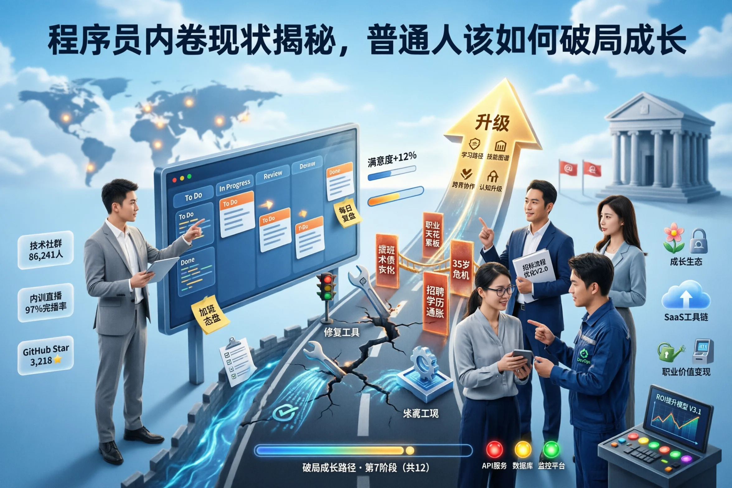 程序员内卷现状揭秘，普通人该如何破局成长