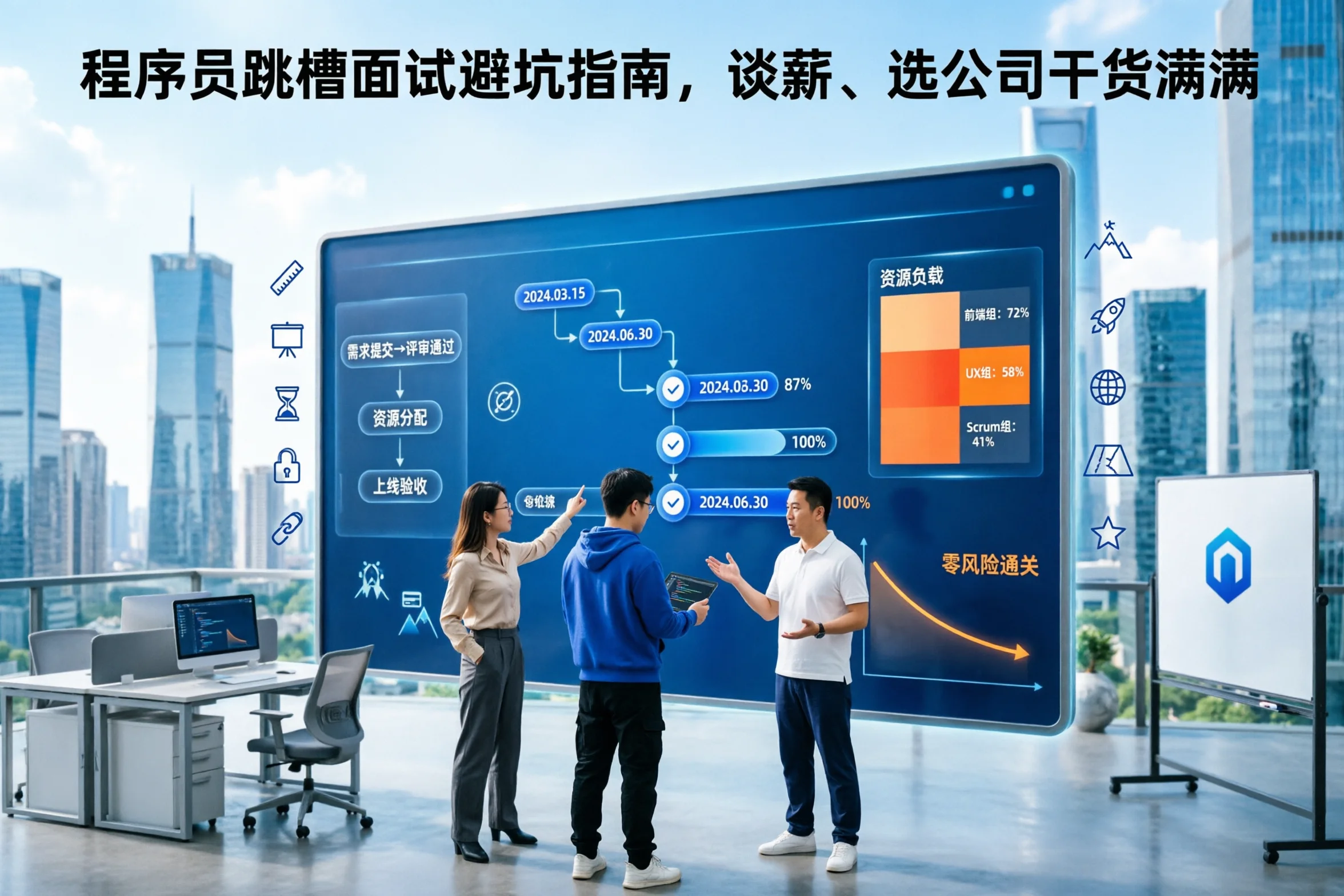 程序员跳槽面试避坑指南，谈薪、选公司干货满满