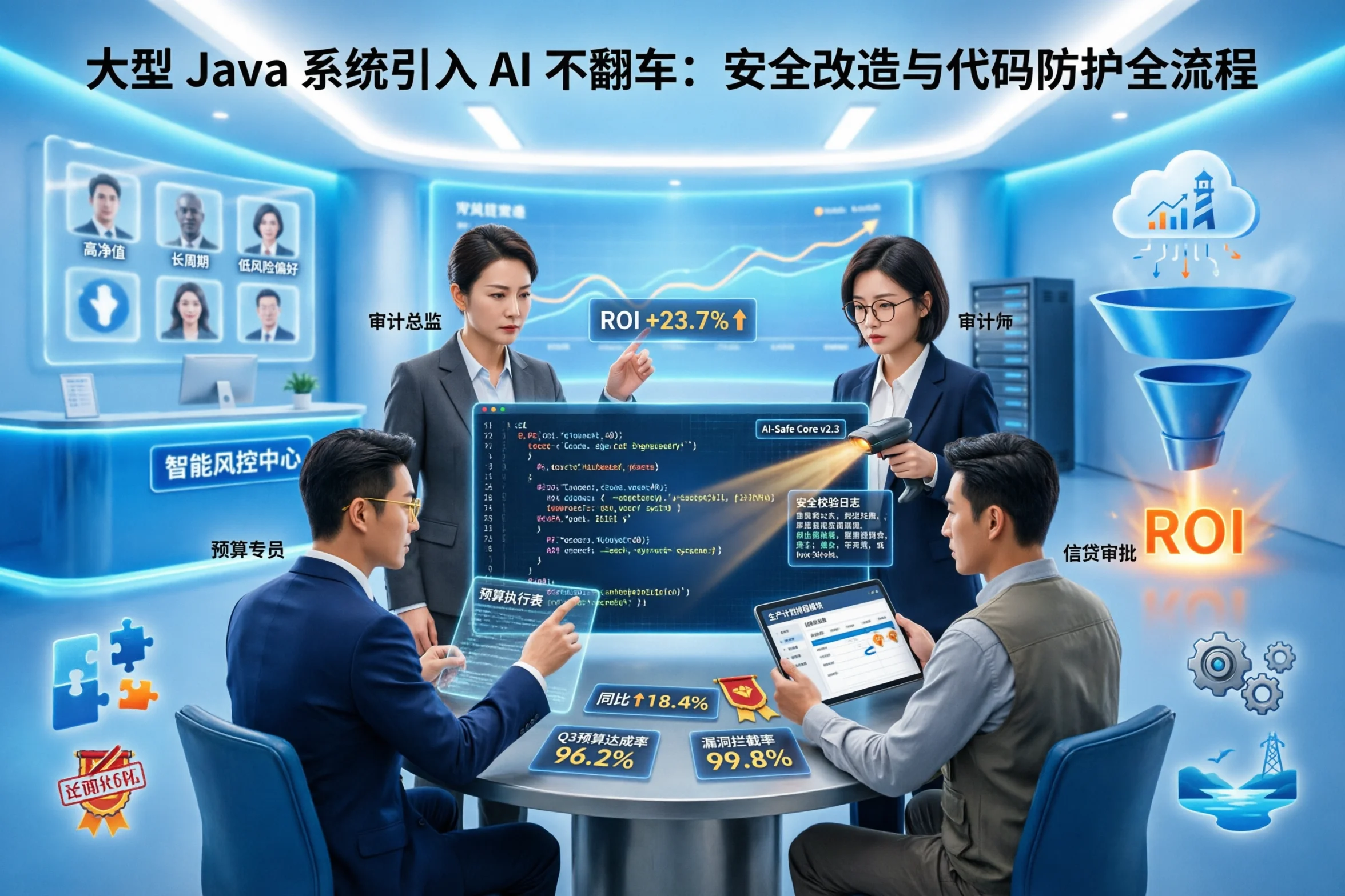 大型 Java 系统引入 AI 不翻车：安全改造与代码防护全流程