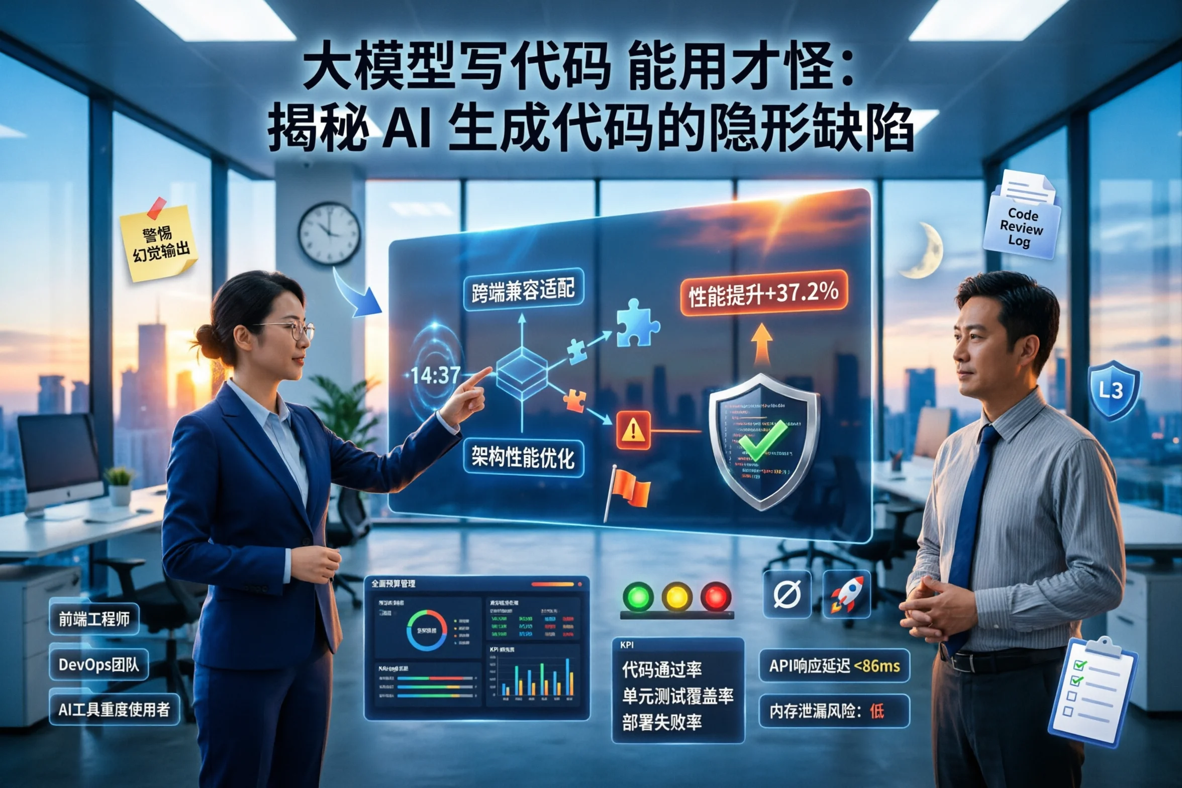 大模型写代码 能用才怪：揭秘 AI 生成代码的隐形缺陷