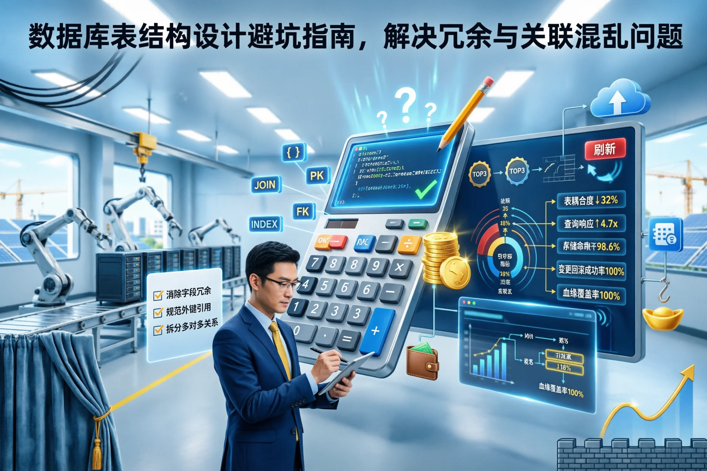 数据库表结构设计避坑指南，解决冗余与关联混乱问题