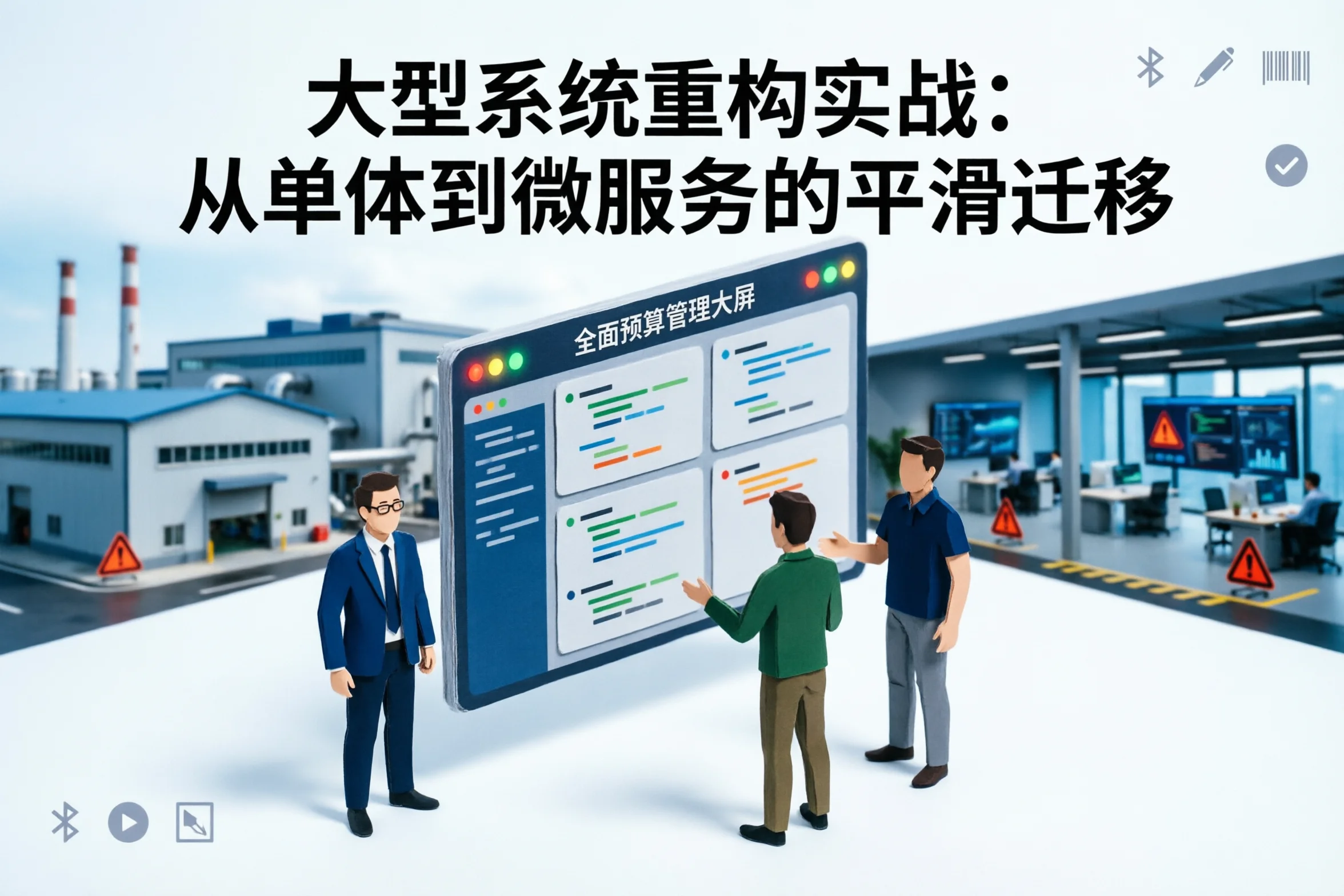 大型系统重构实战：从单体到微服务的平滑迁移