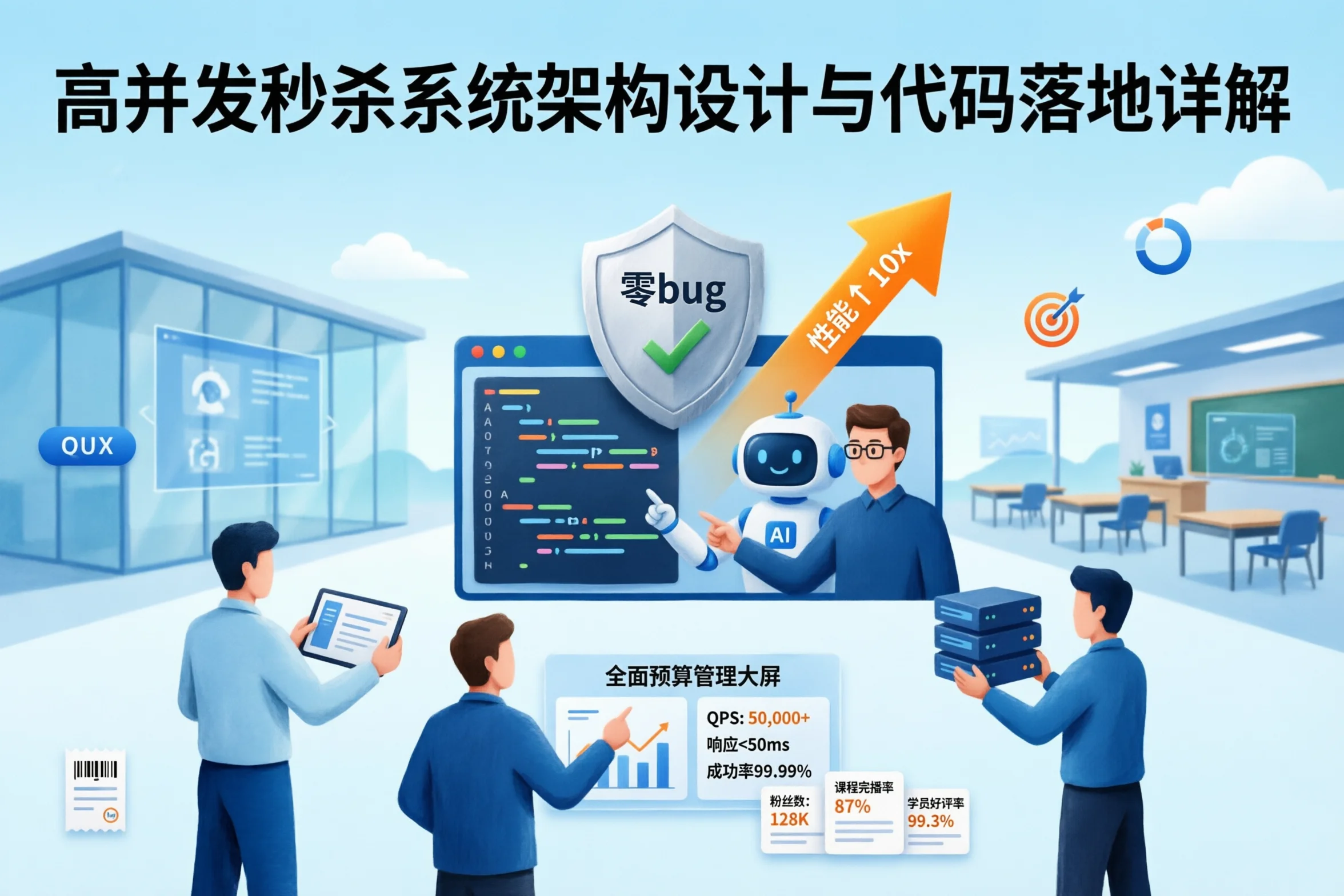 高并发秒杀系统架构设计与代码落地详解