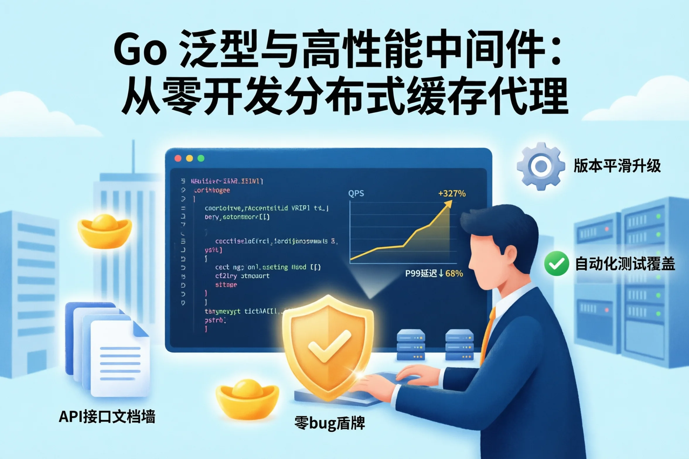 Go 泛型与高性能中间件：从零开发分布式缓存代理