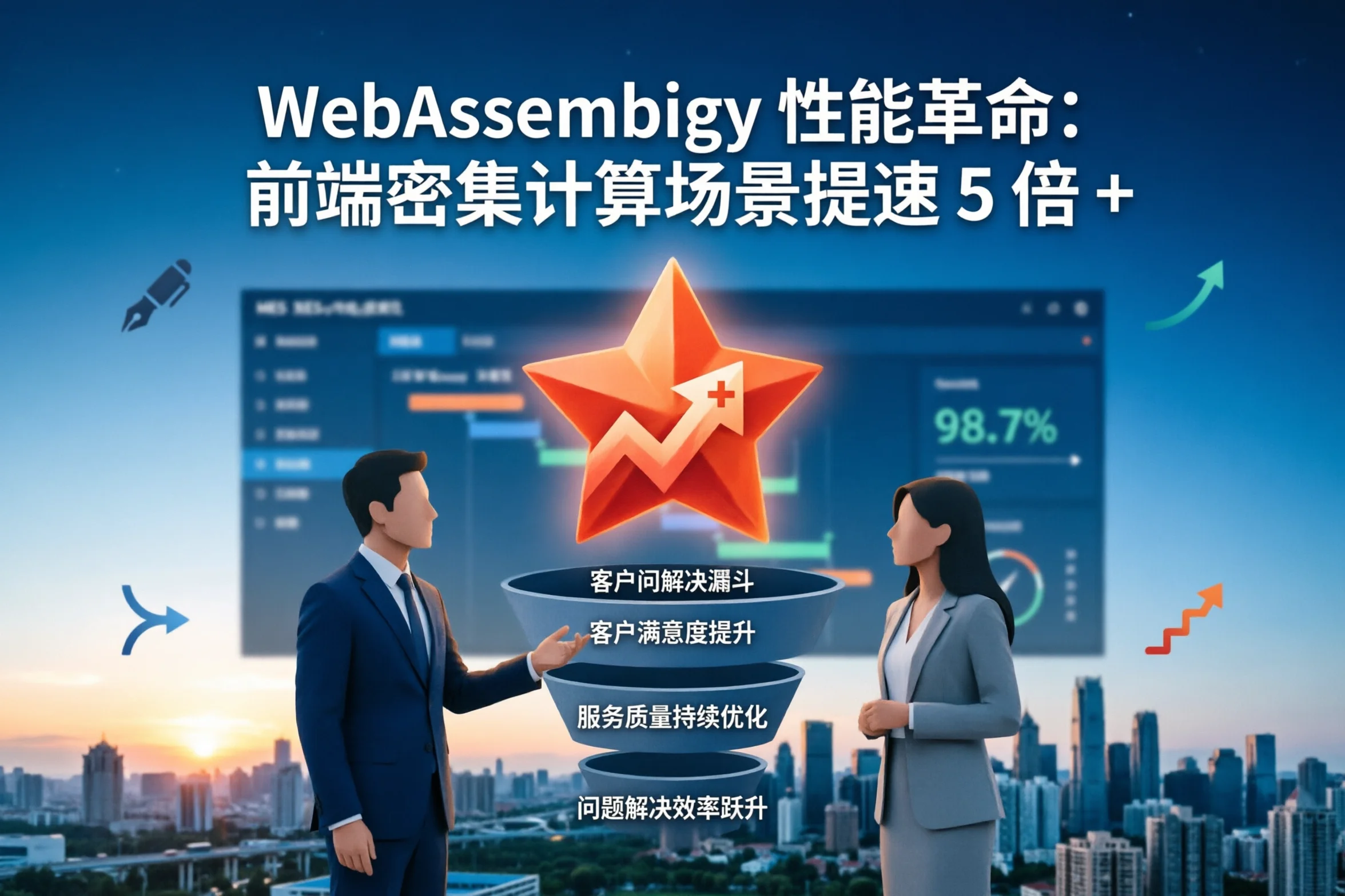 WebAssembly 性能革命：前端密集计算场景提速 5 倍 +