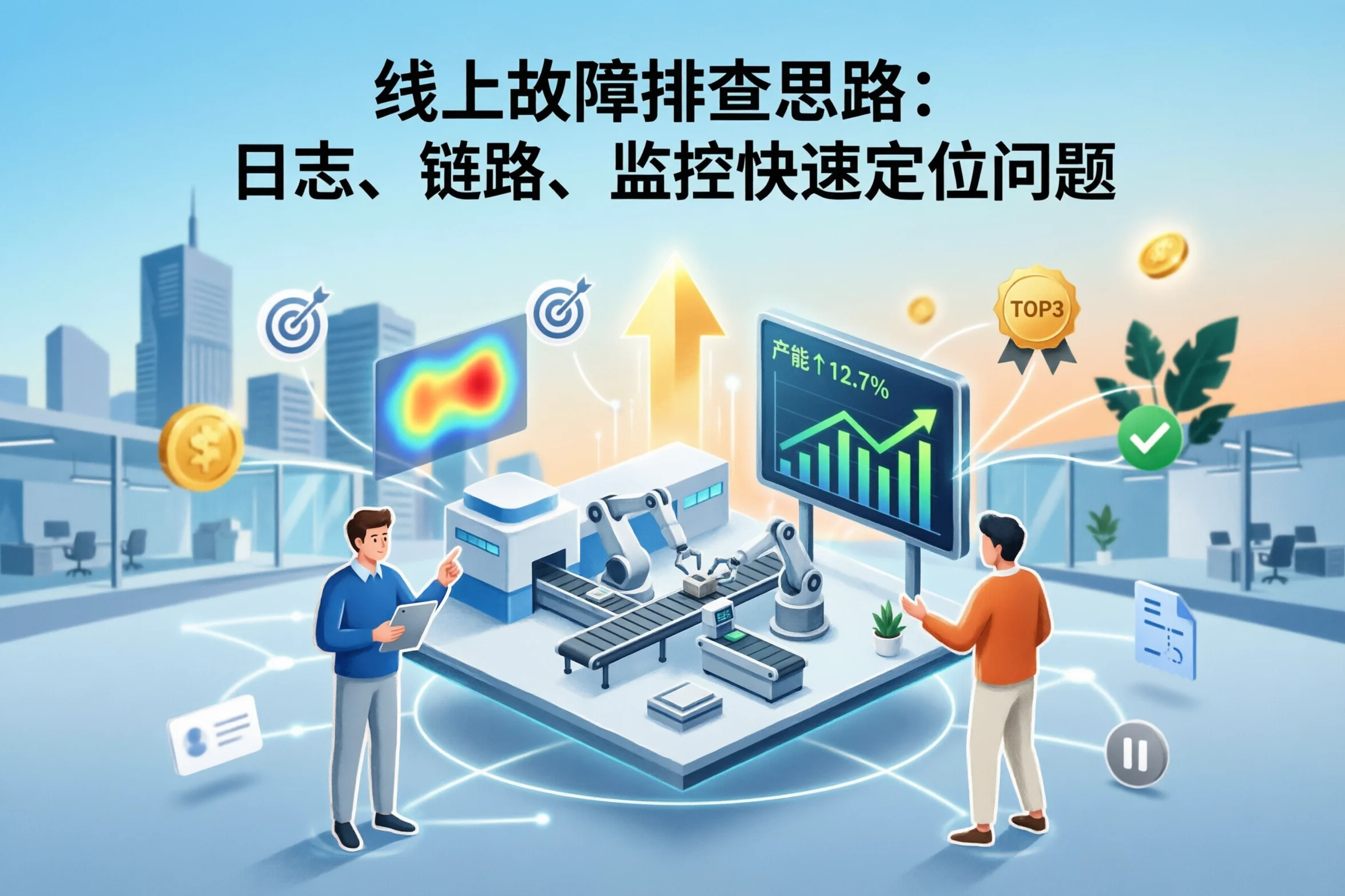 线上故障排查思路：日志、链路、监控快速定位问题