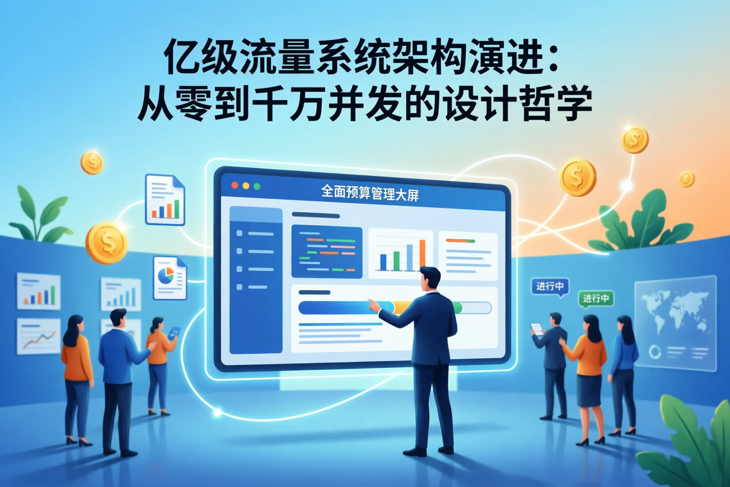 亿级流量系统架构演进：从零到千万并发的设计哲学