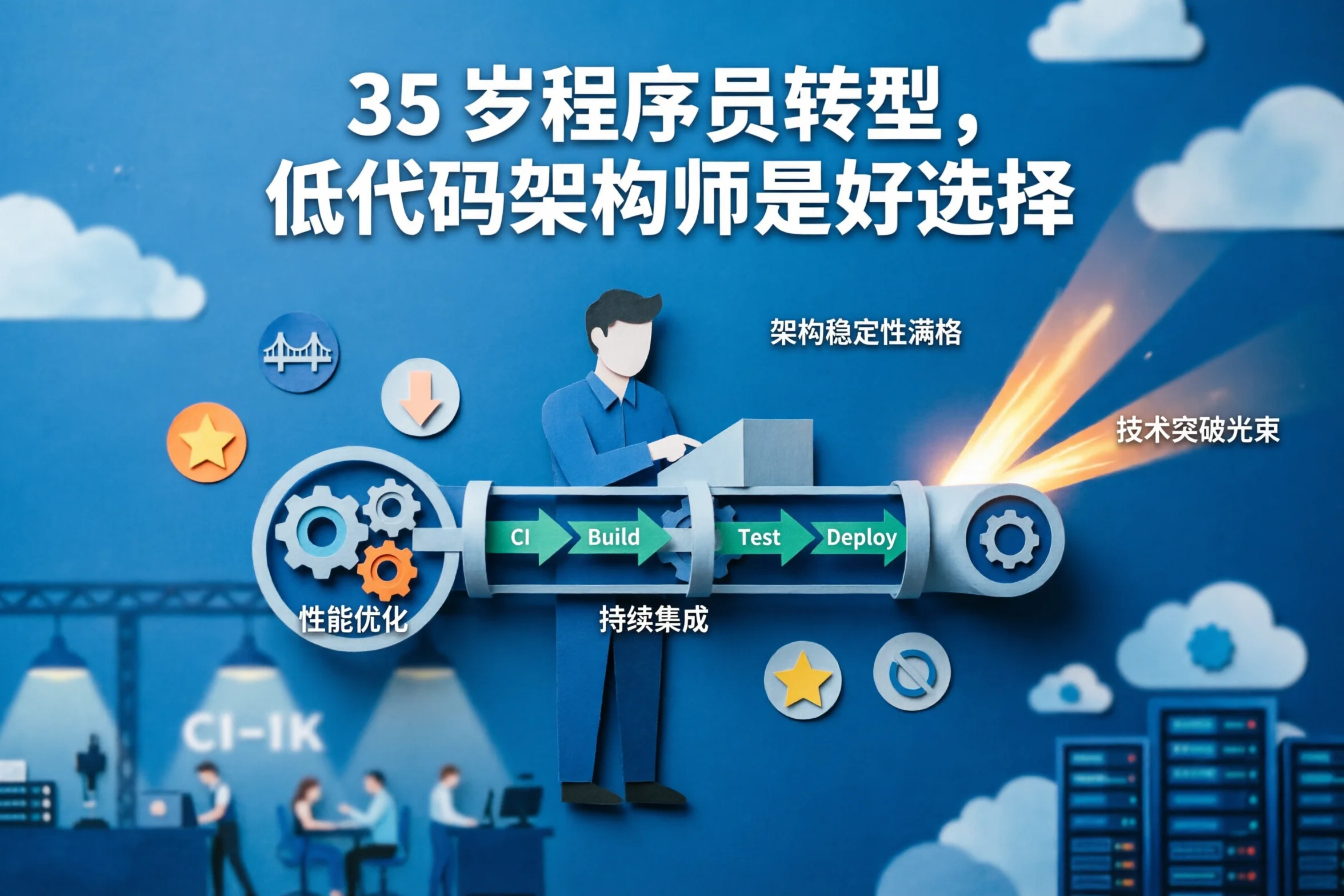 35 岁程序员转型，低代码架构师是好选择