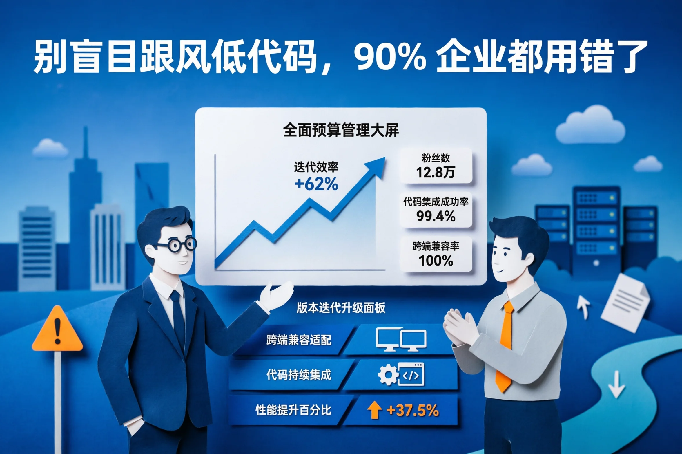 别盲目跟风低代码，90% 企业都用错了