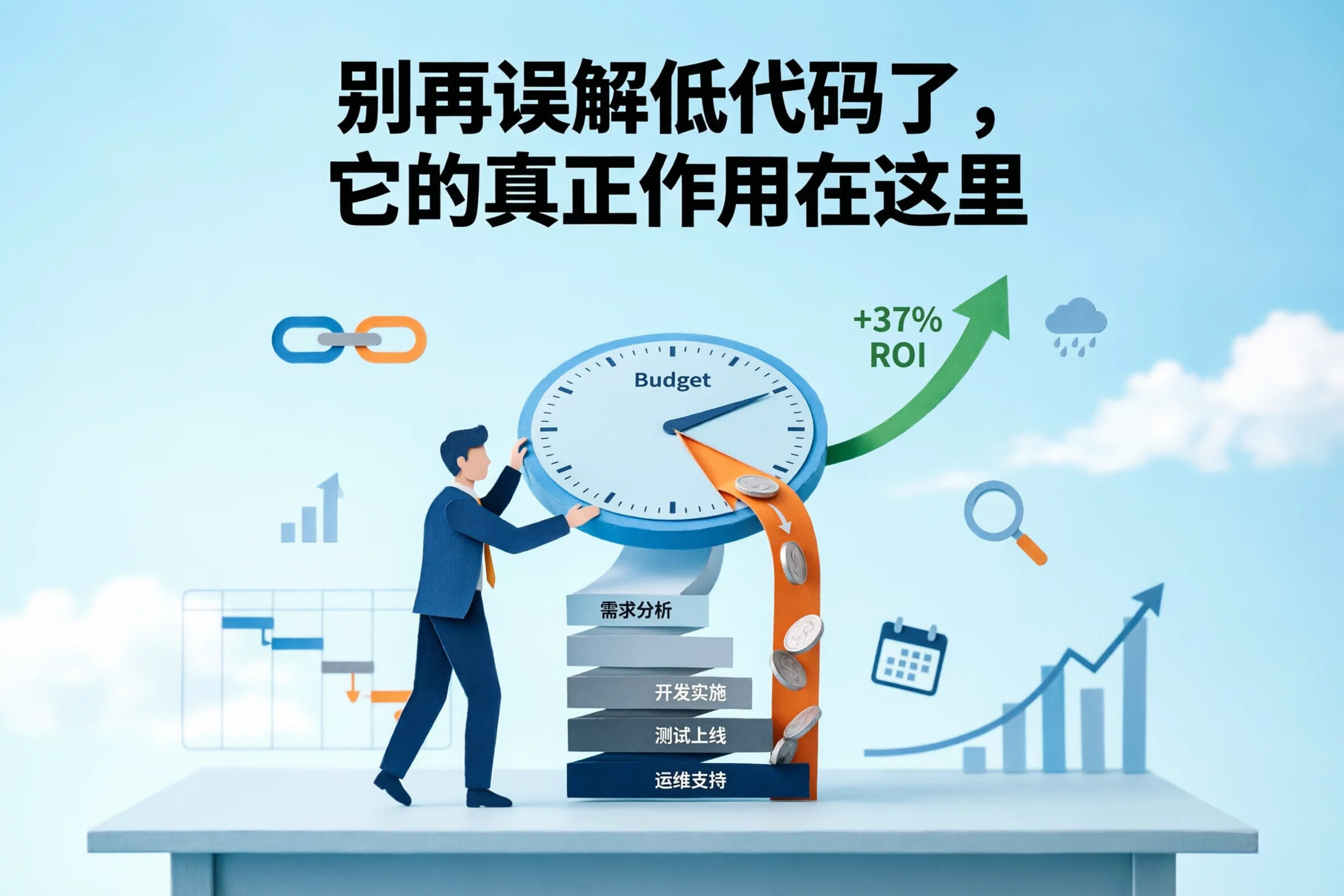 别再误解低代码了，它的真正作用在这里