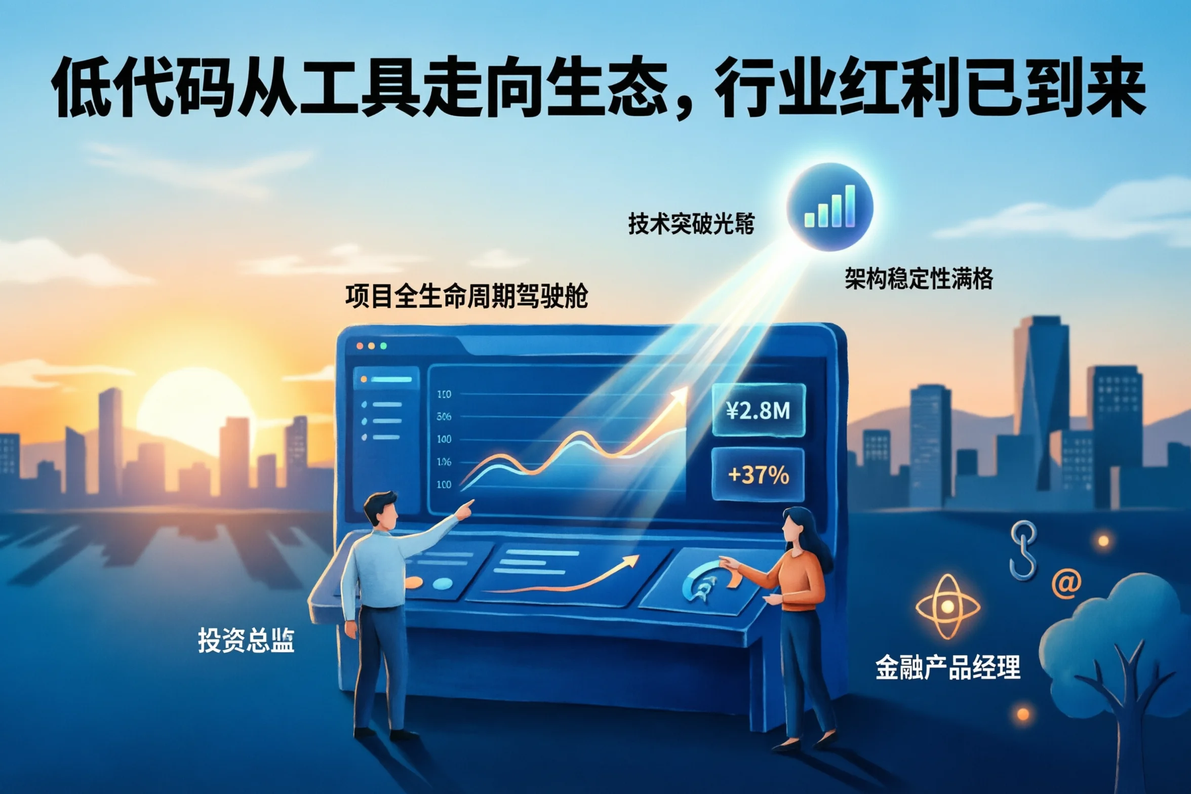 低代码从工具走向生态，行业红利已到来