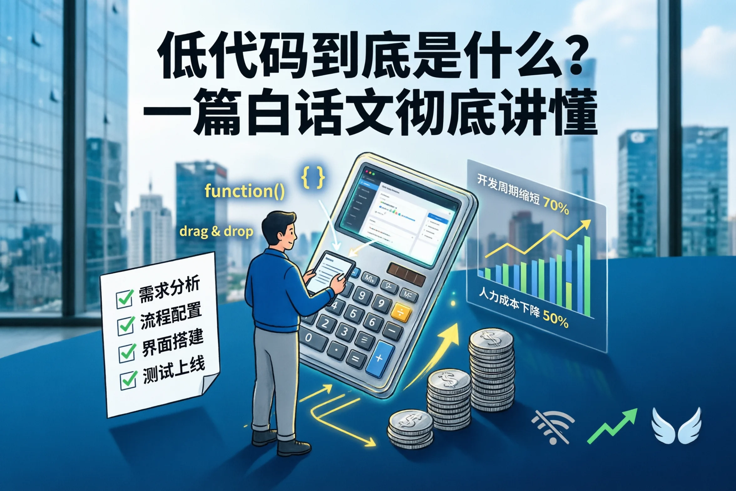 低代码到底是什么？一篇白话文彻底讲懂
