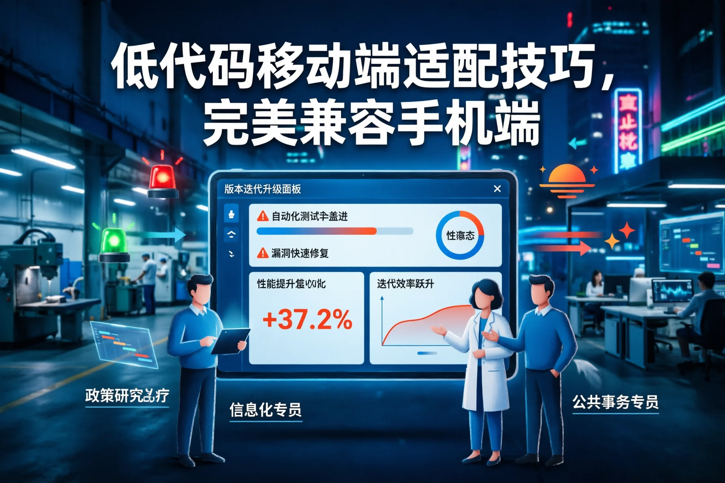 低代码移动端适配技巧，完美兼容手机端