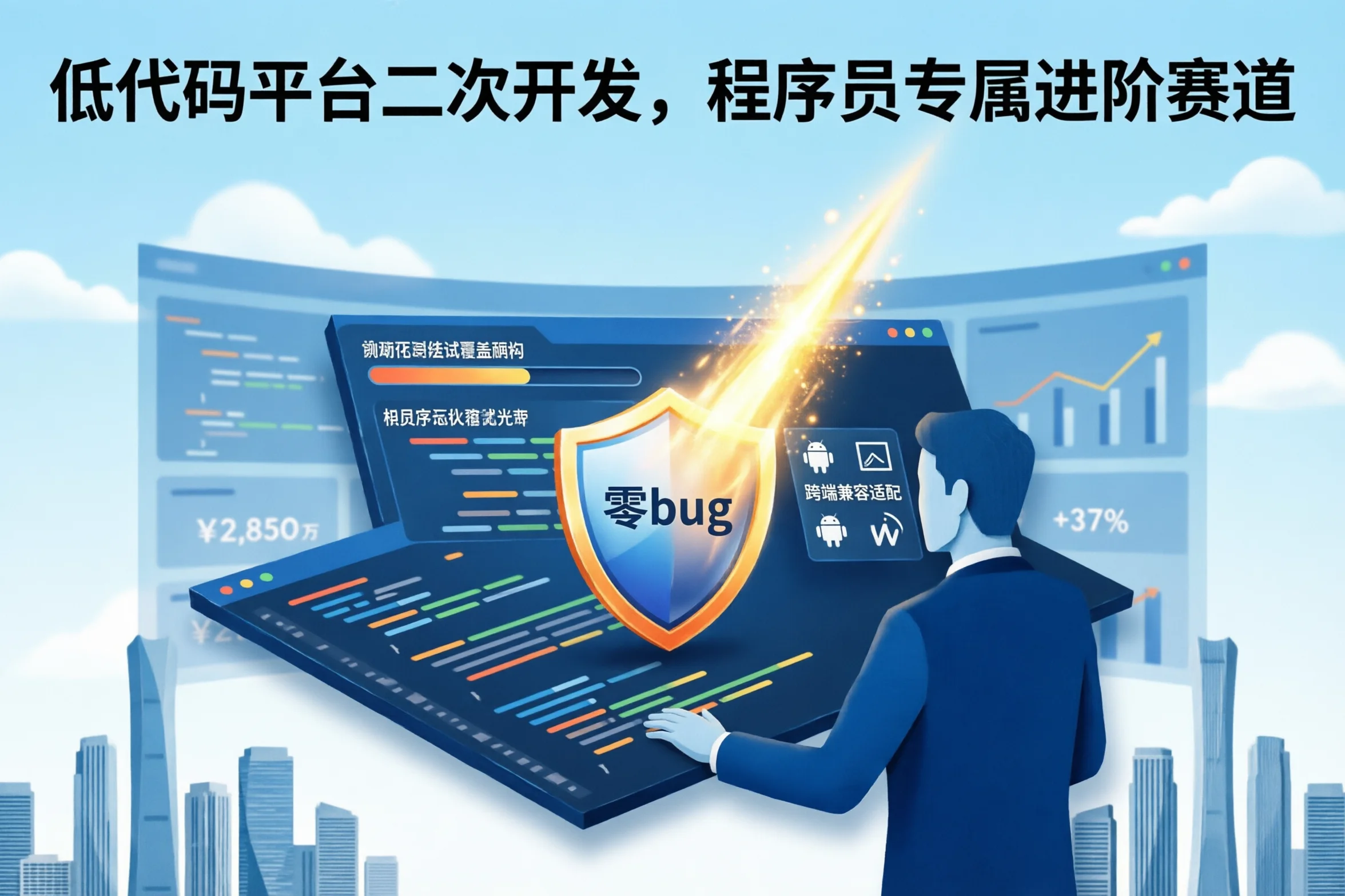 低代码平台二次开发，程序员专属进阶赛道