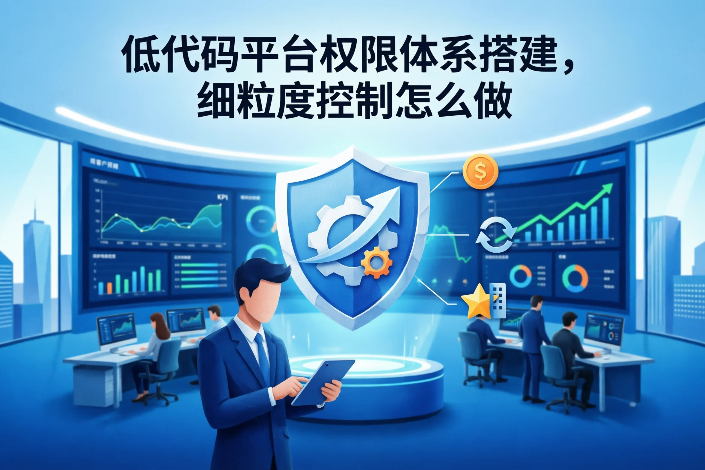 低代码平台权限体系搭建，细粒度控制怎么做