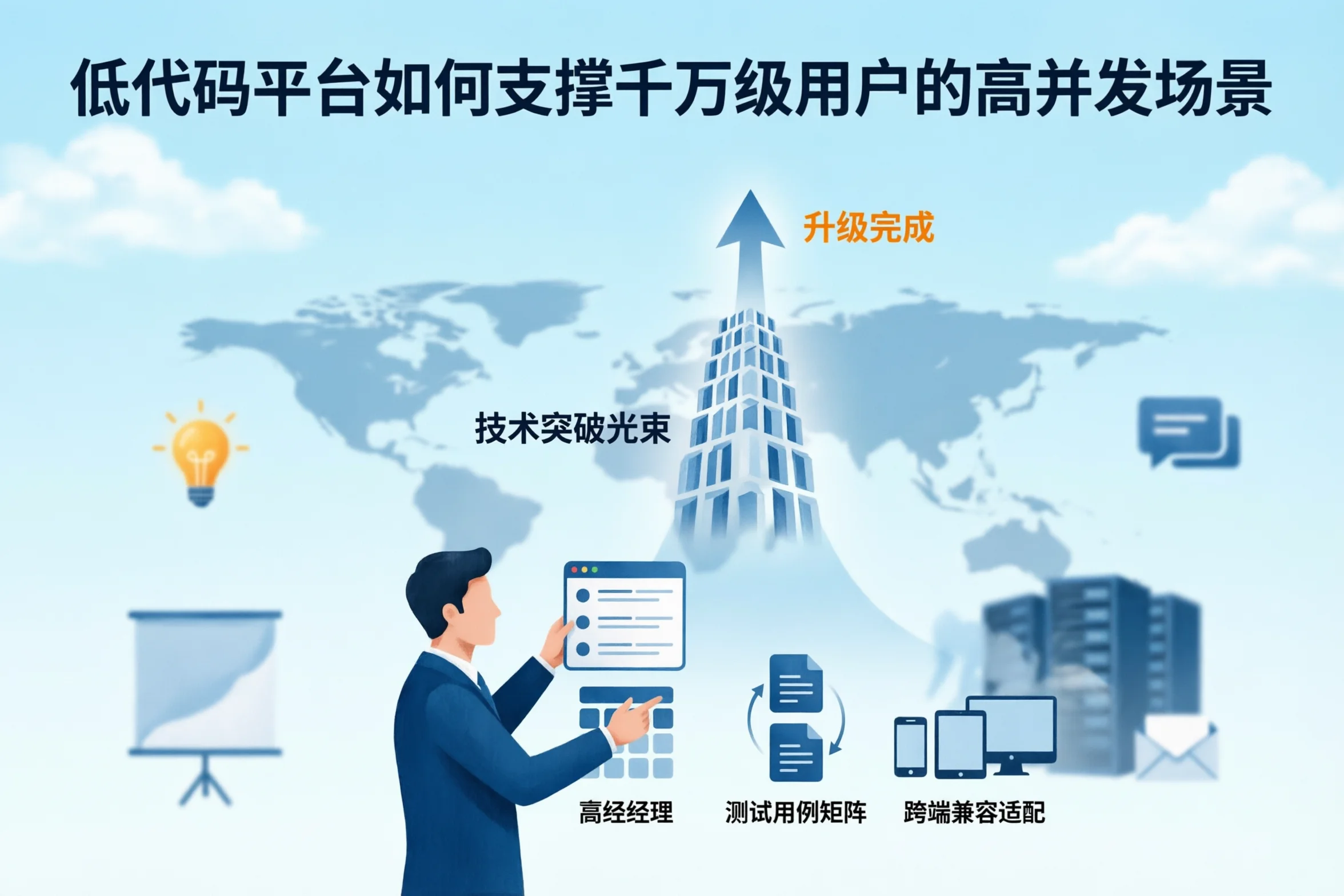 低代码平台如何支撑千万级用户的高并发场景