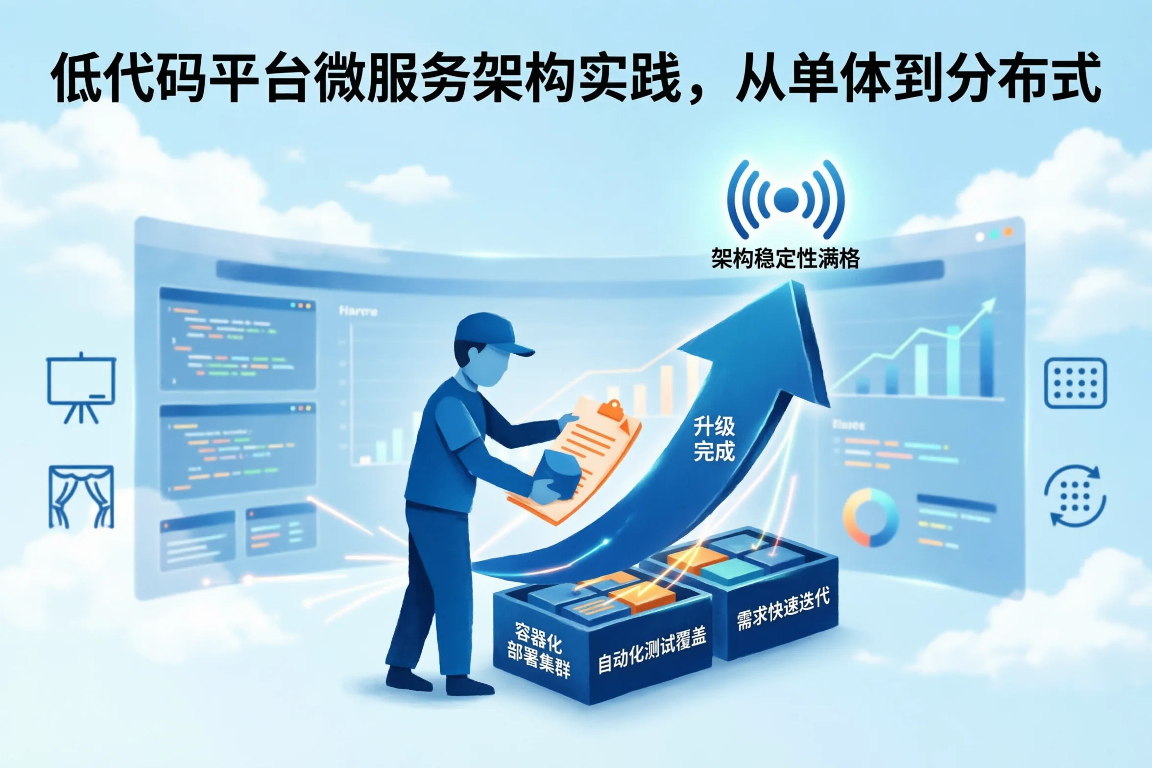 低代码平台微服务架构实践，从单体到分布式