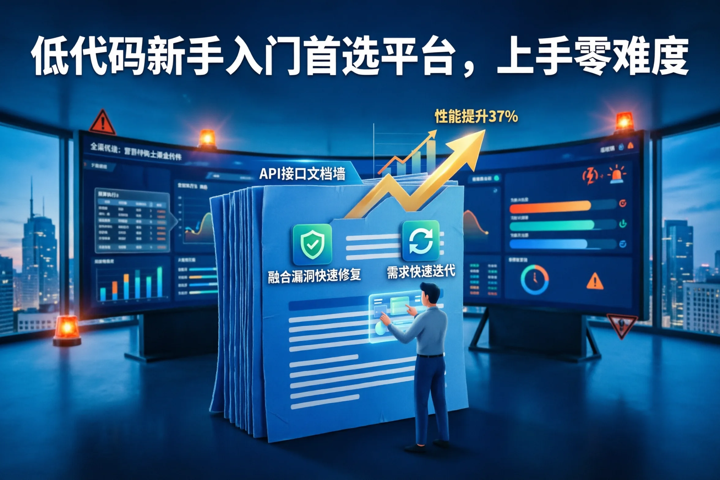 低代码新手入门首选平台，上手零难度