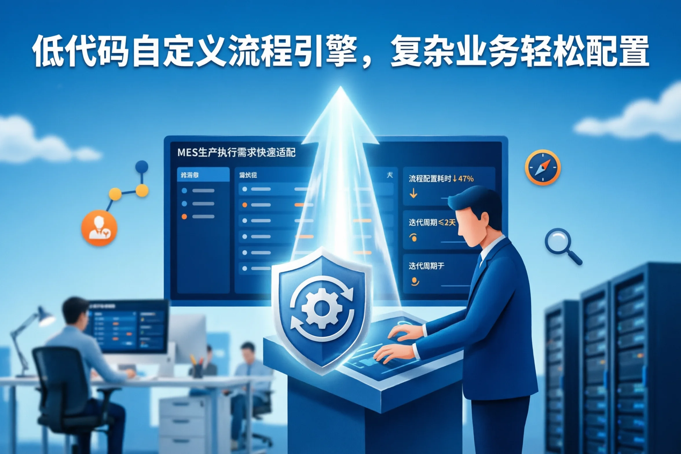 低代码自定义流程引擎，复杂业务轻松配置