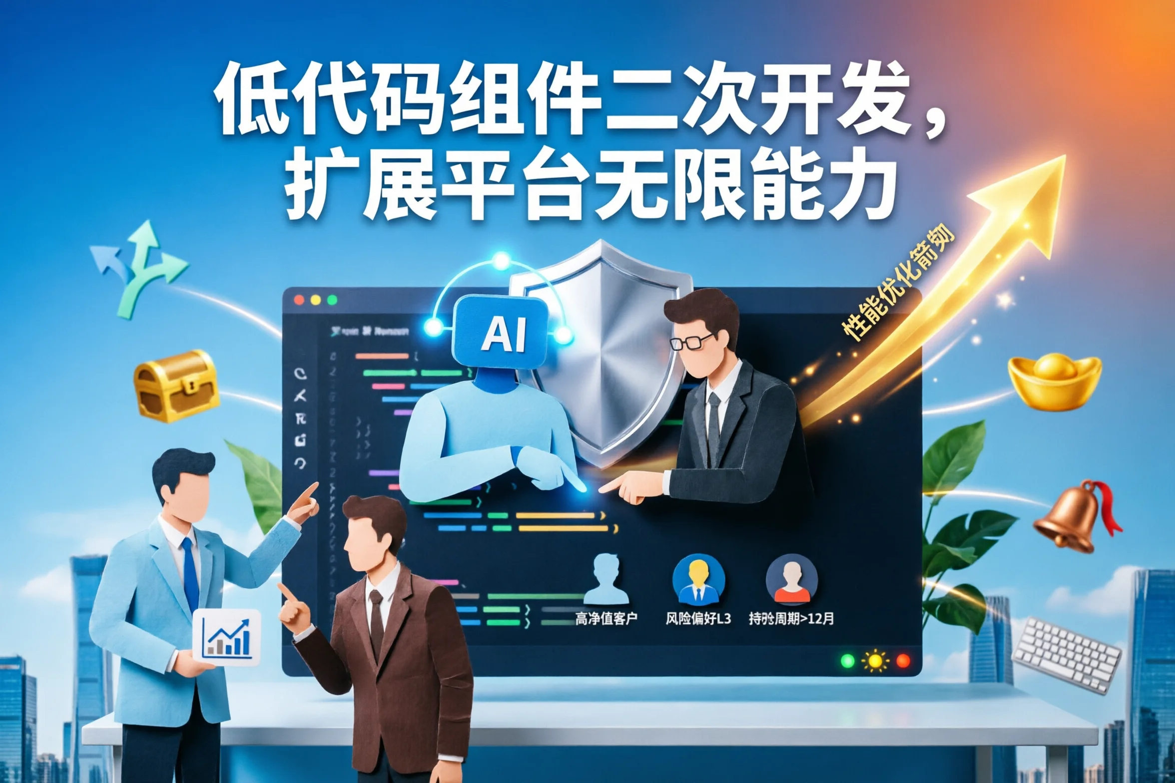 低代码组件二次开发，扩展平台无限能力