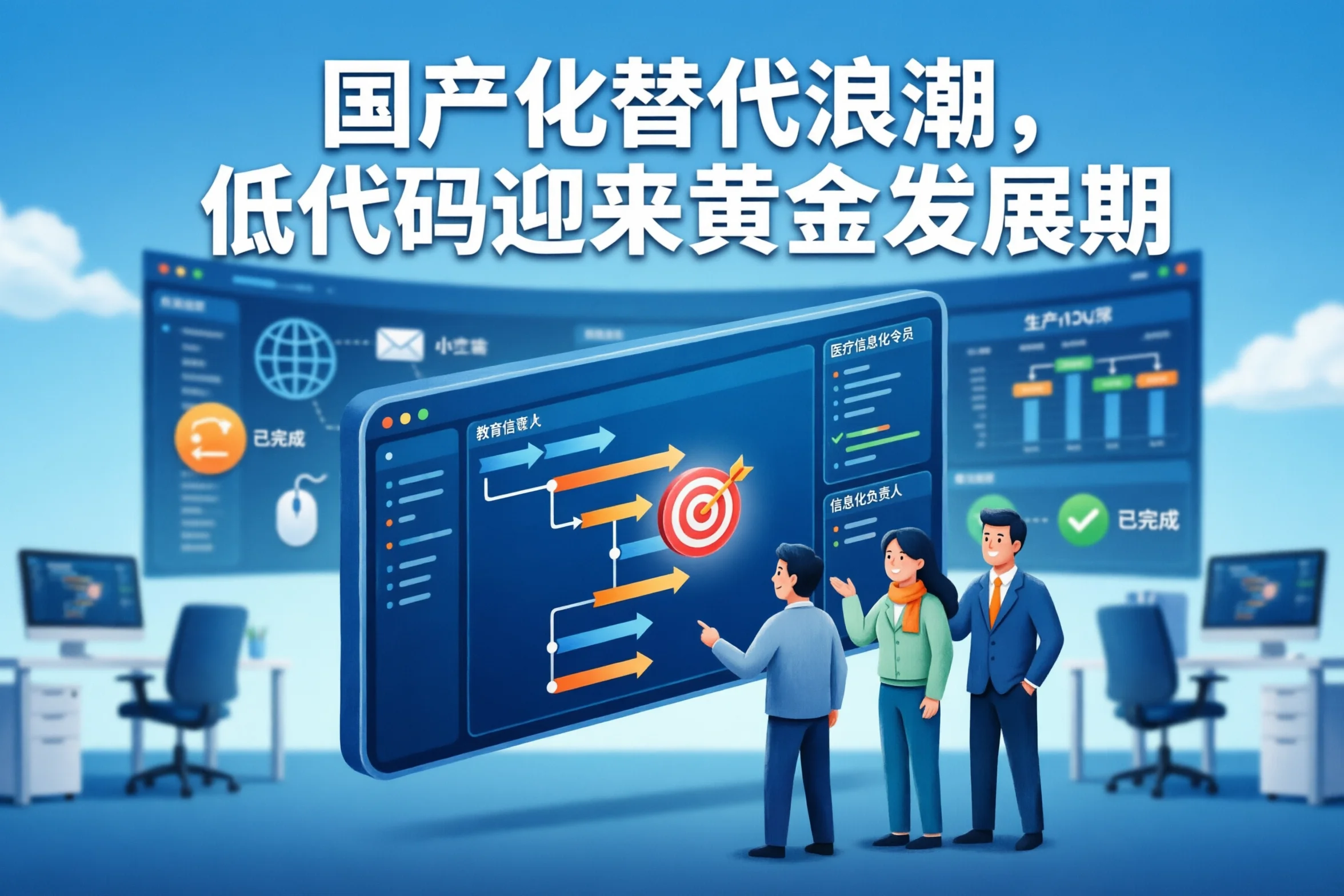 国产化替代浪潮，低代码迎来黄金发展期