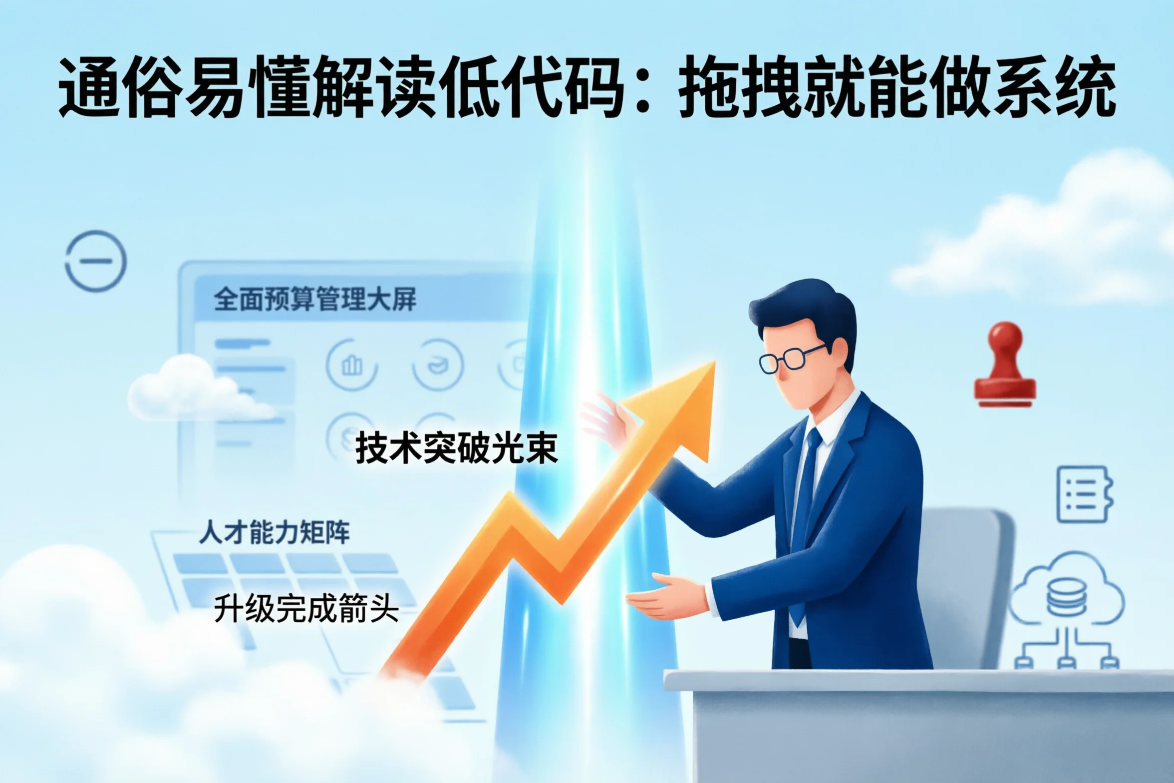 通俗易懂解读低代码：拖拽就能做系统