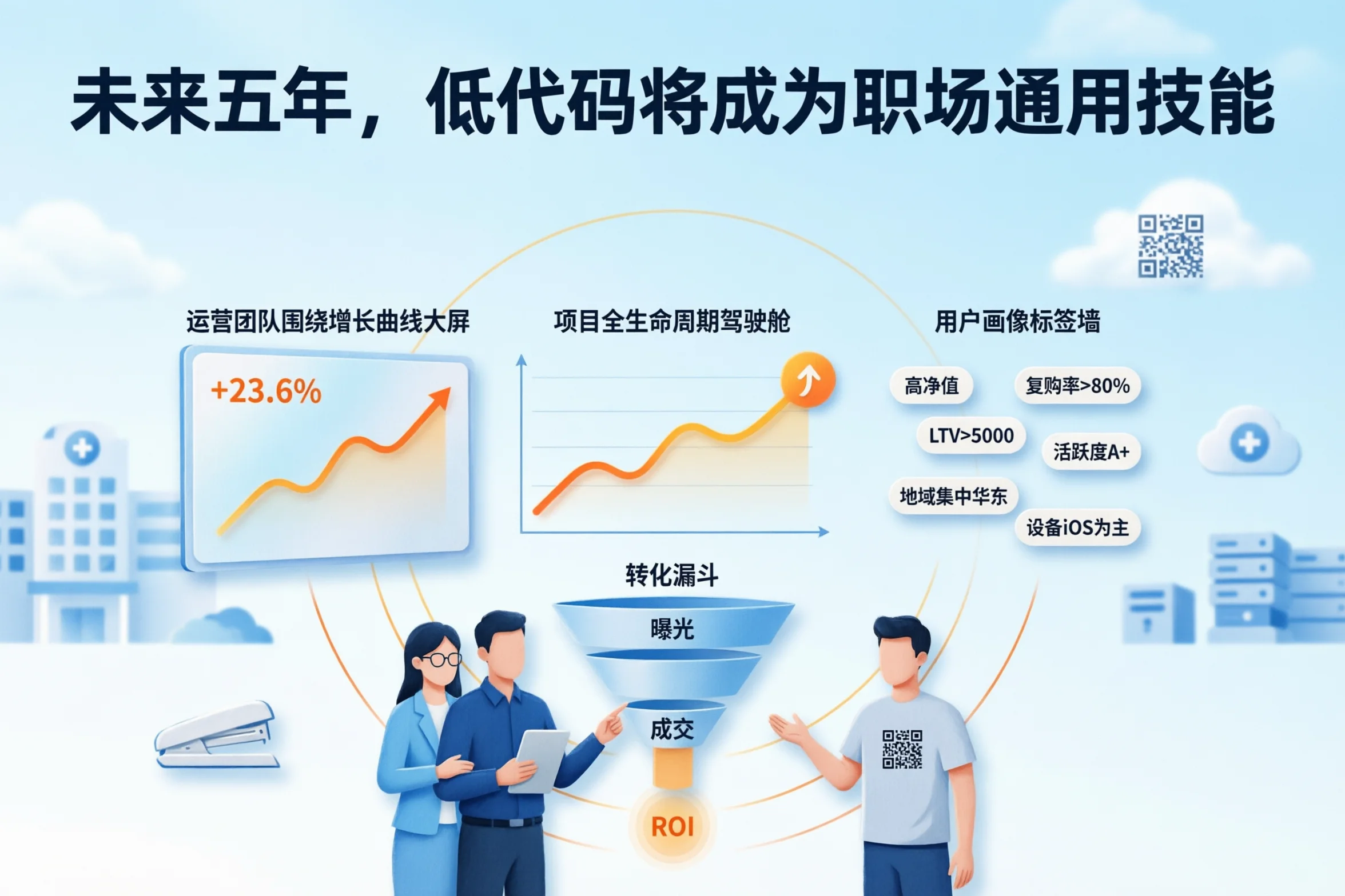 未来五年，低代码将成为职场通用技能